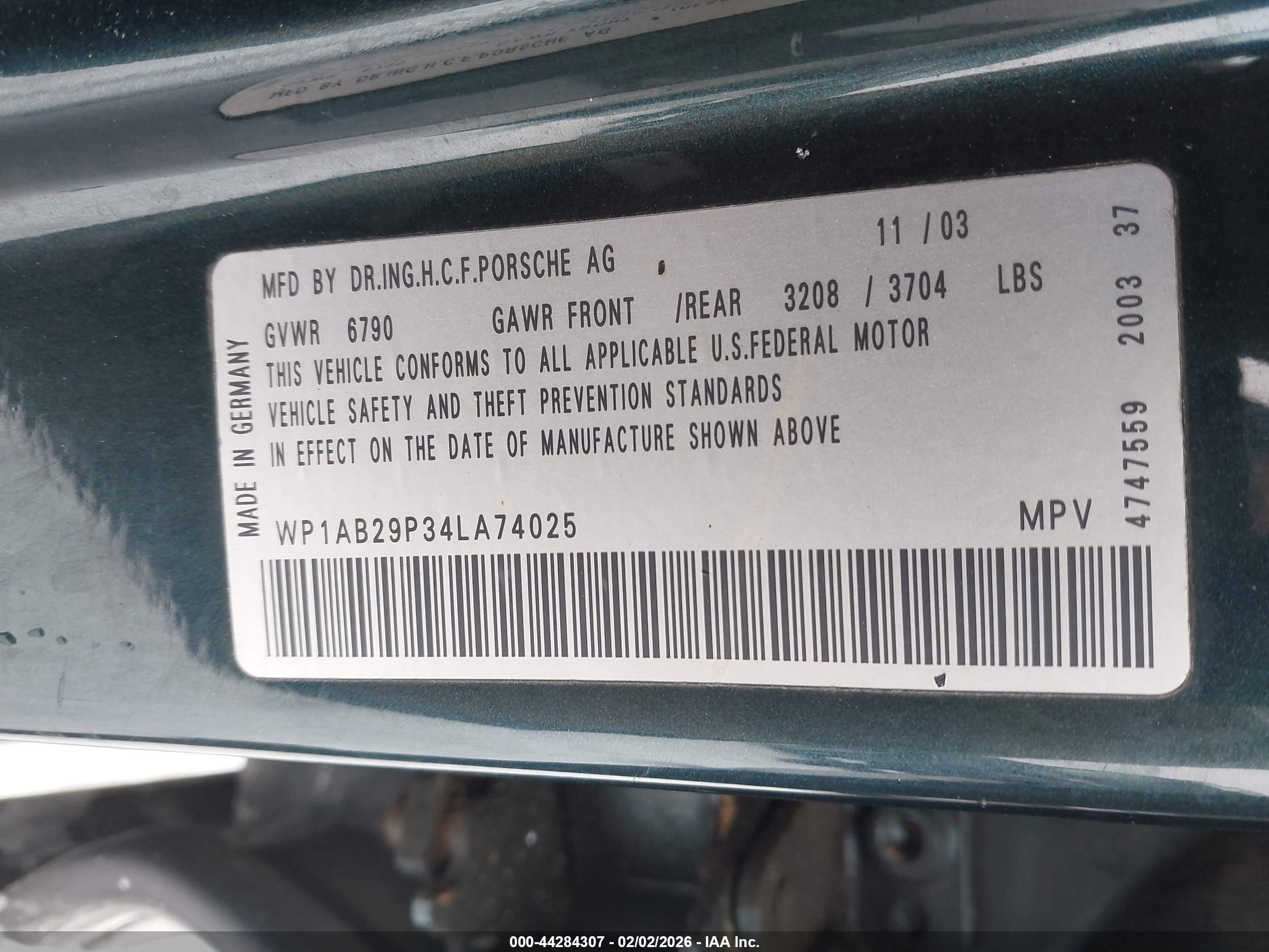 PORSCHE CAYENNE image 9
