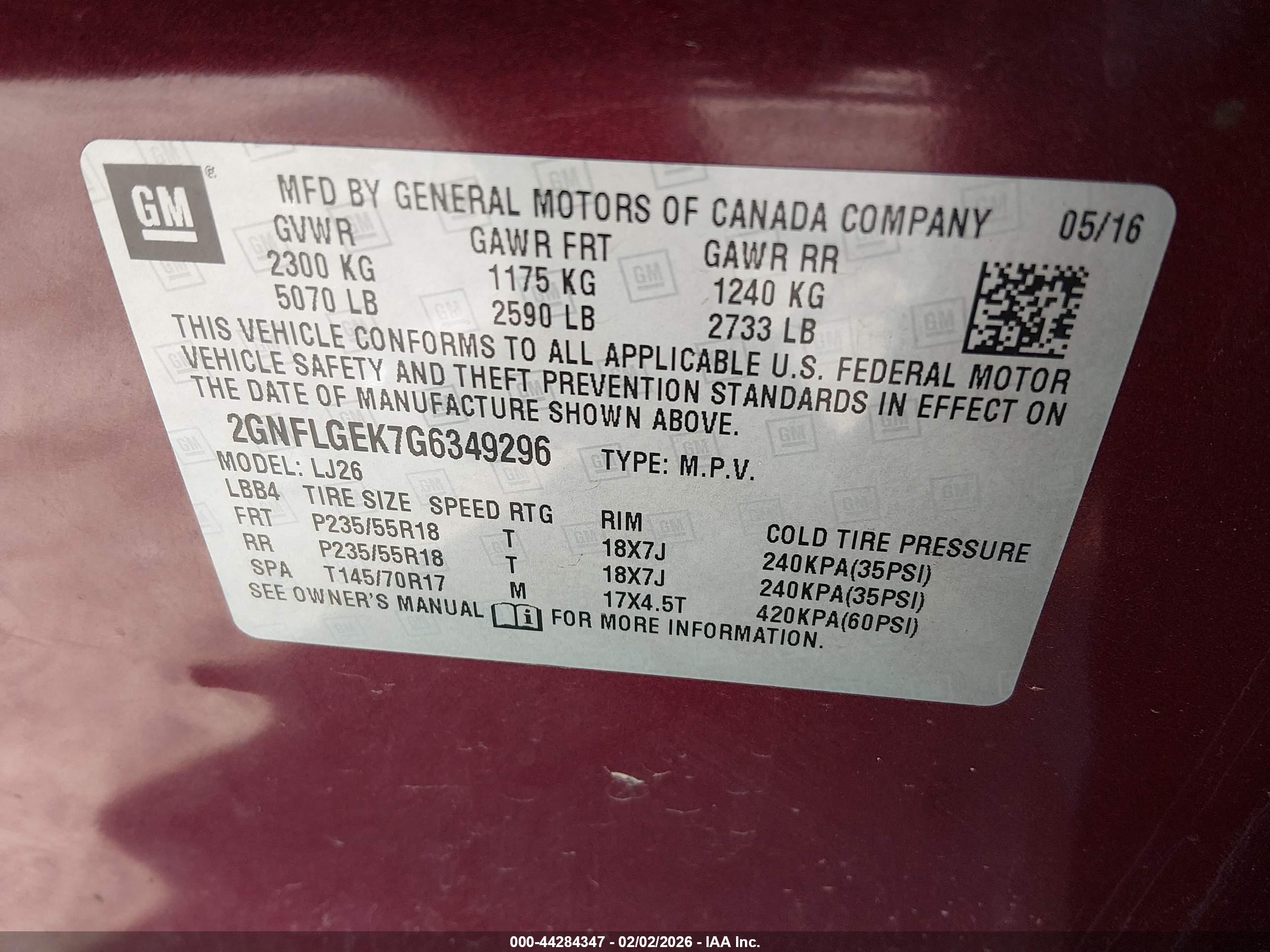 CHEVROLET EQUINOX image 9