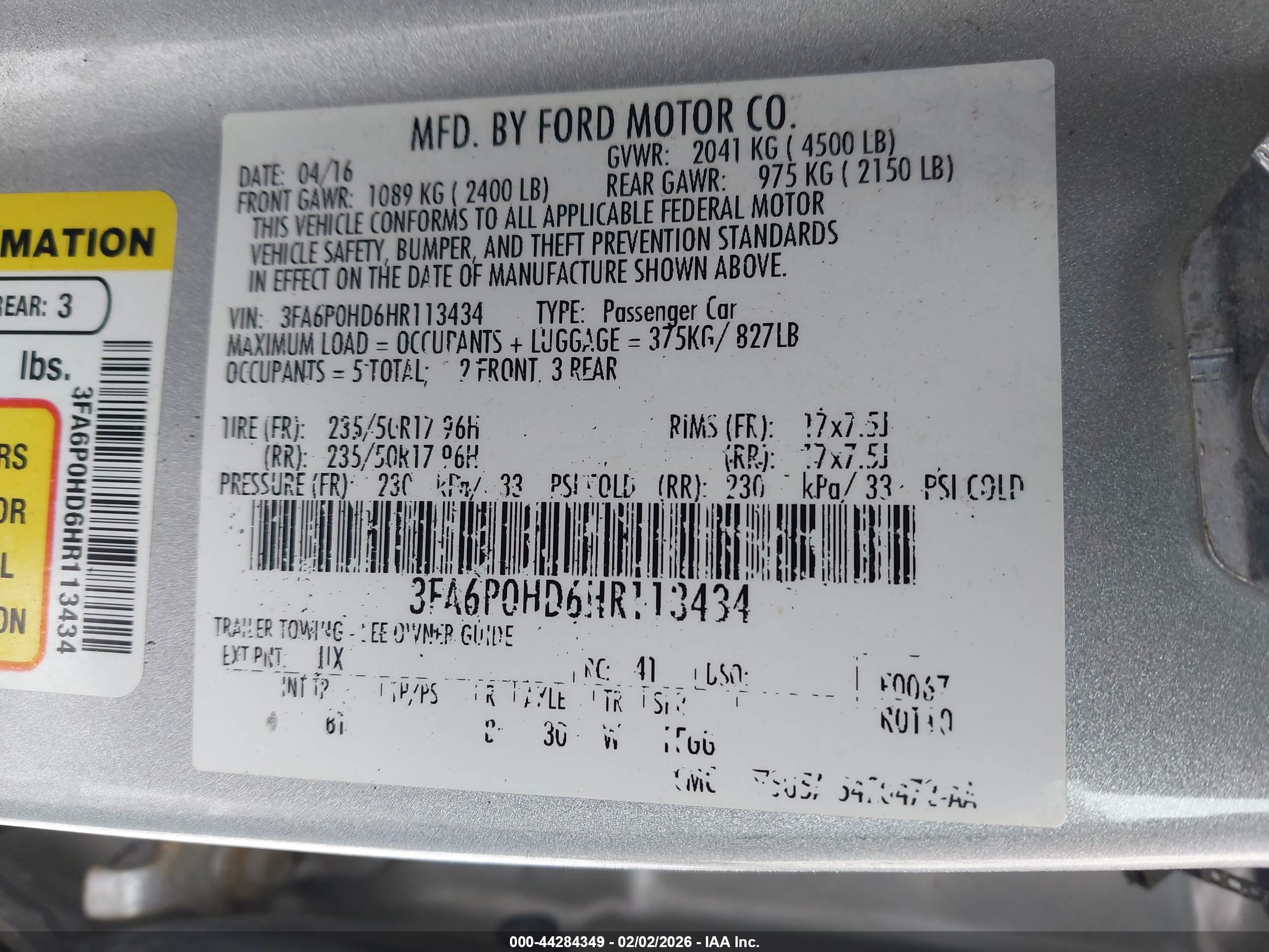 FORD FUSION image 9