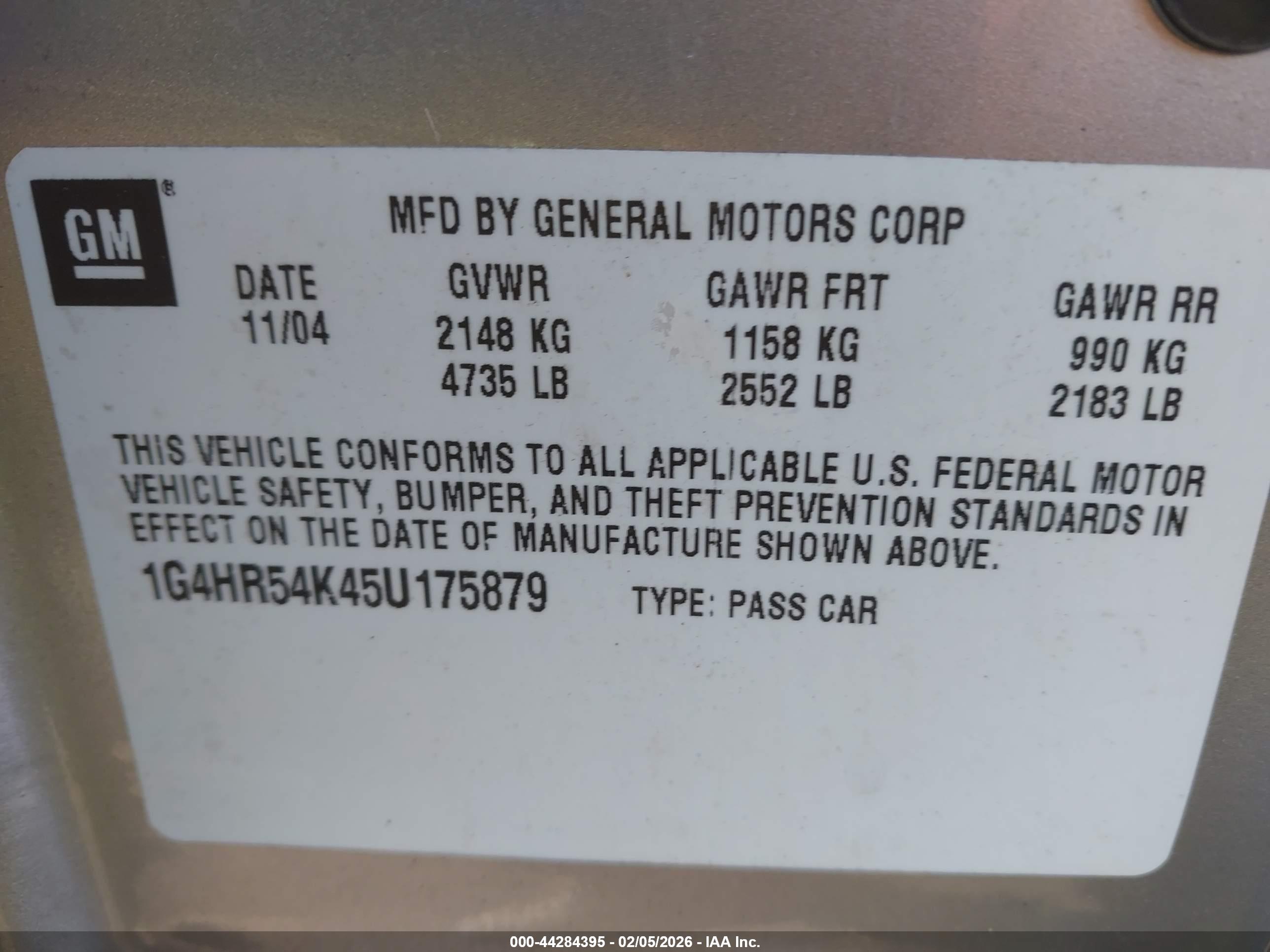 BUICK LESABRE image 9