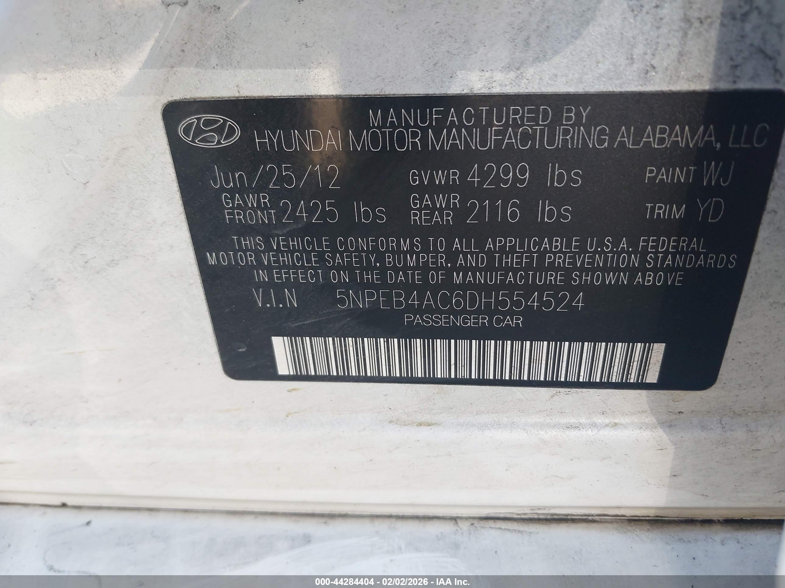 HYUNDAI SONATA image 9