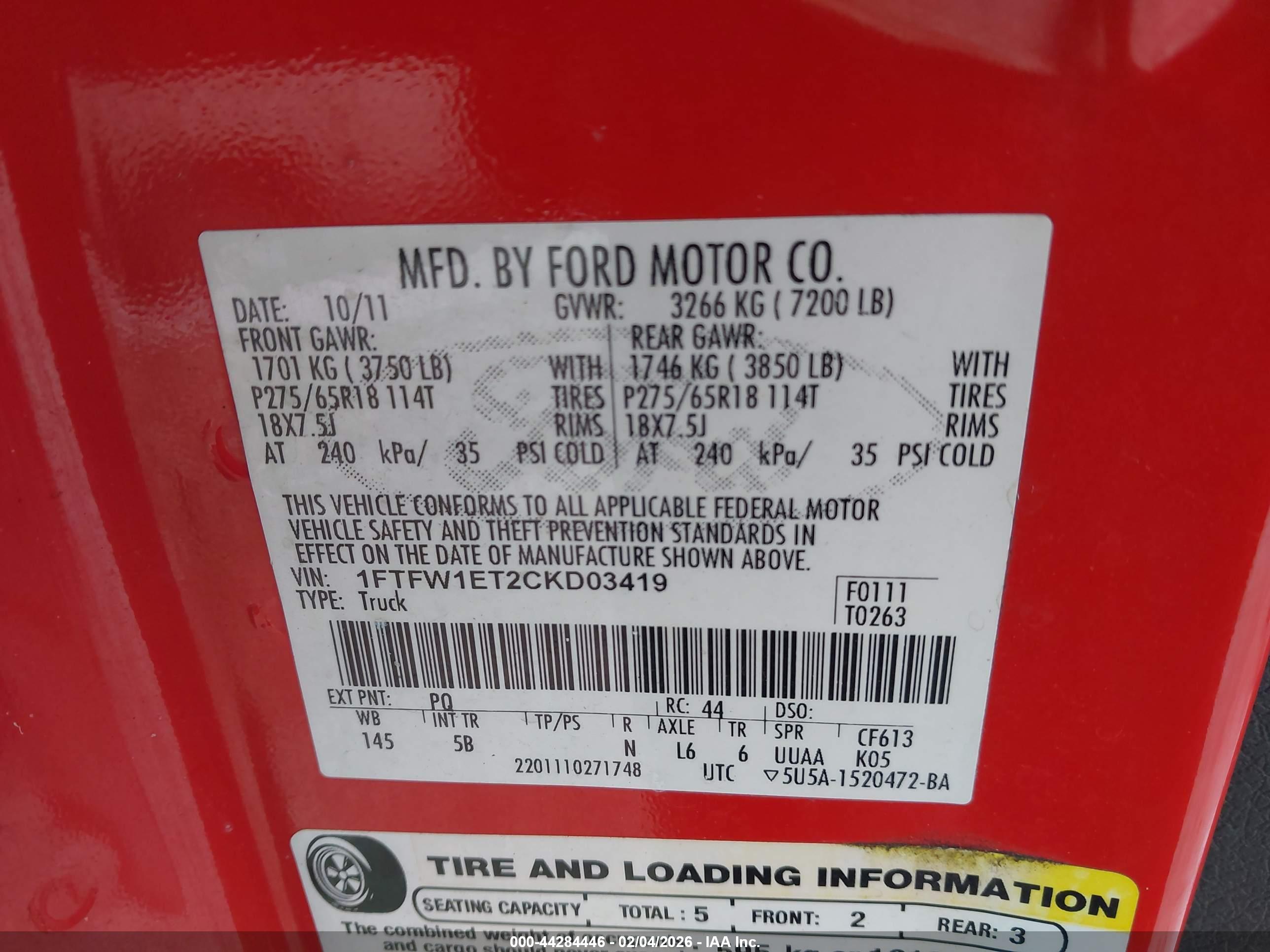 FORD F-150 image 9