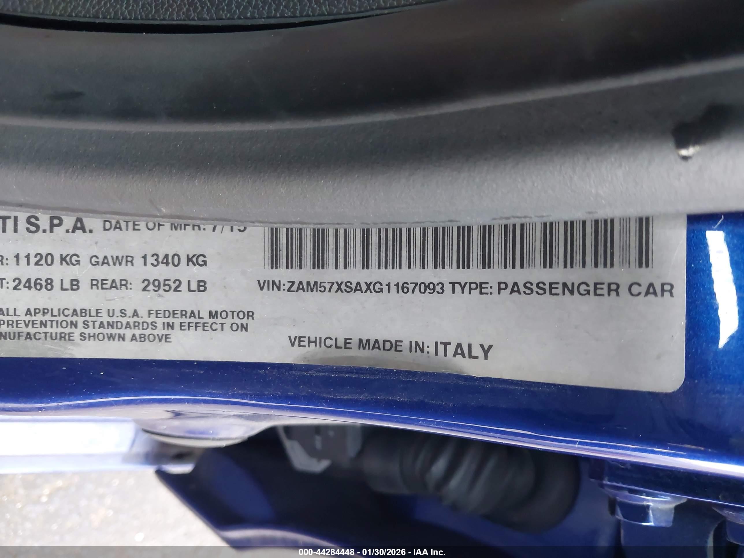 MASERATI GHIBLI image 9