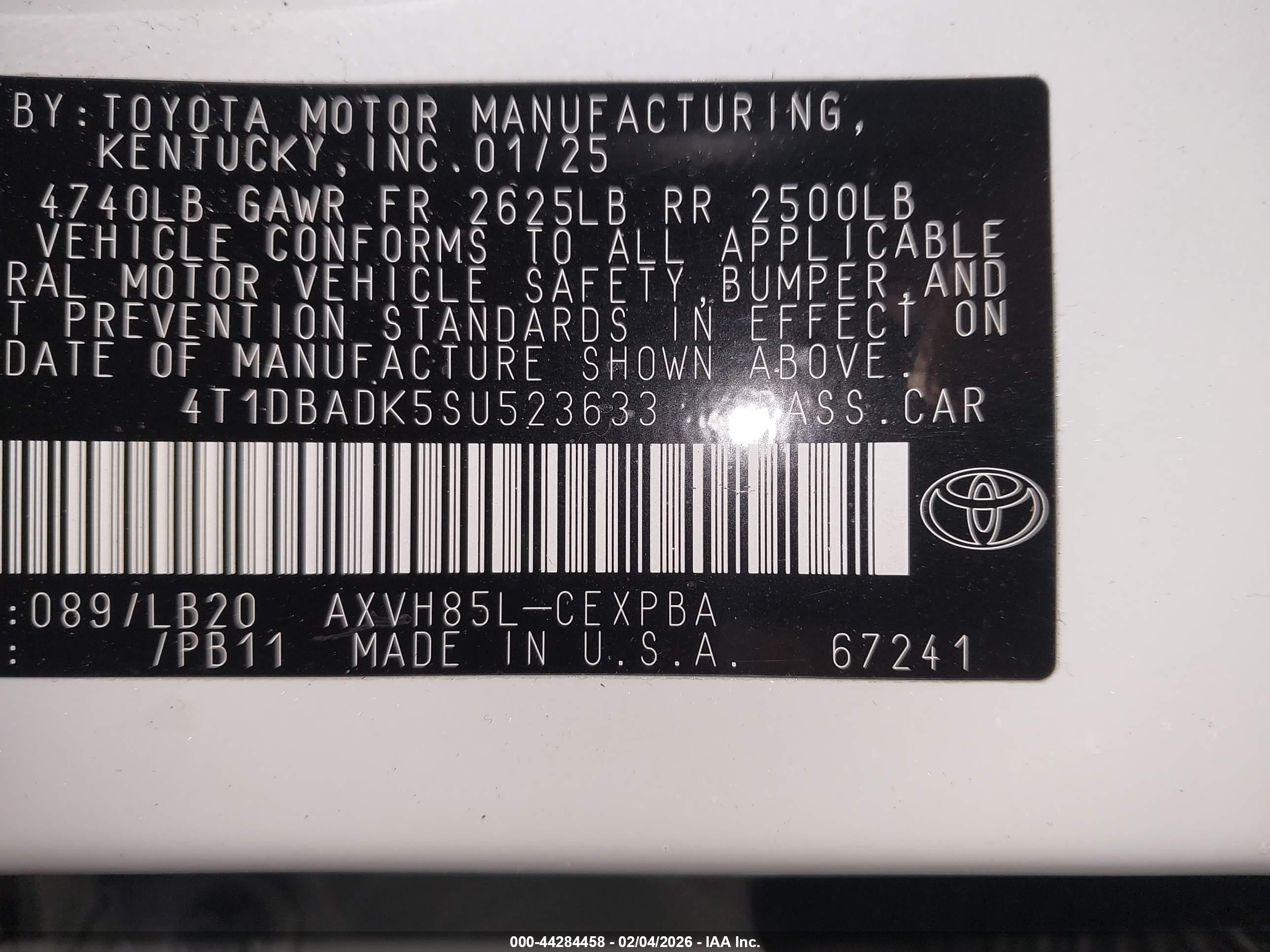 TOYOTA CAMRY image 9