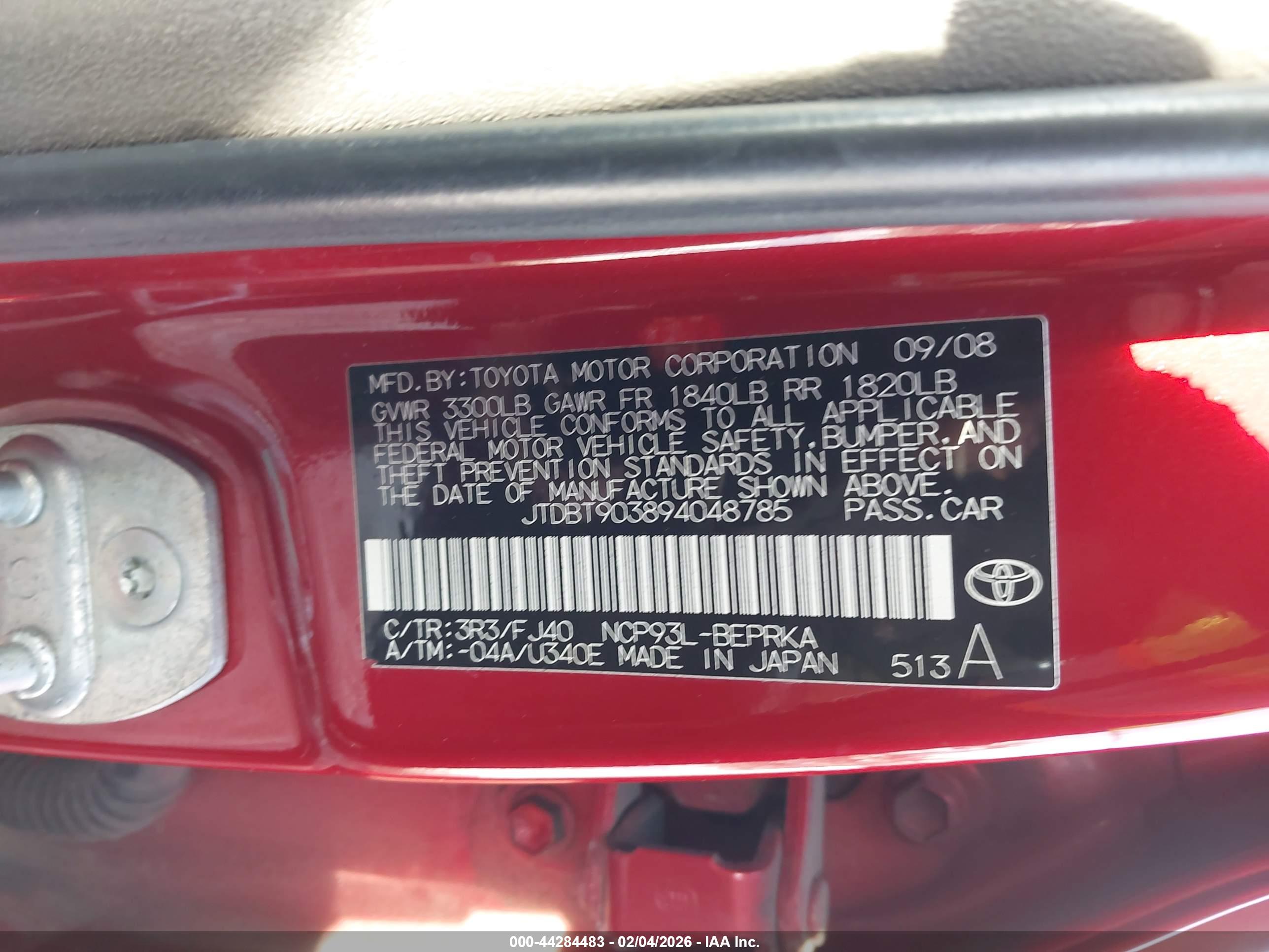 TOYOTA YARIS image 9