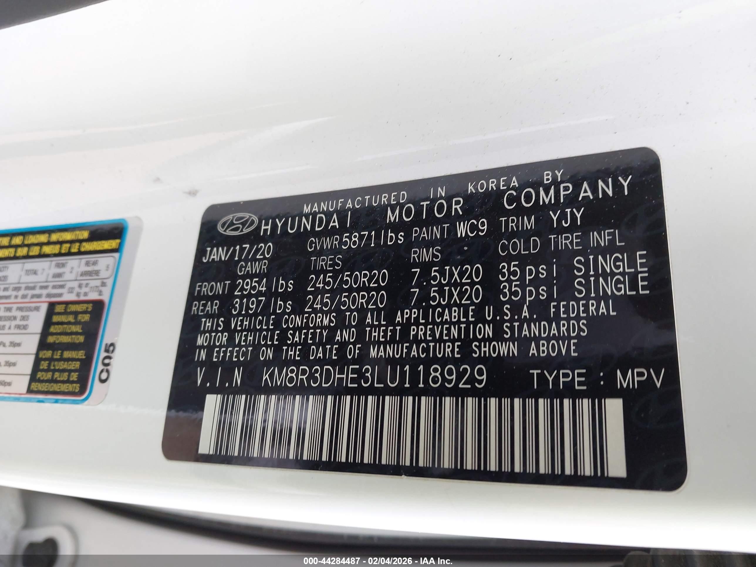 HYUNDAI PALISADE image 9