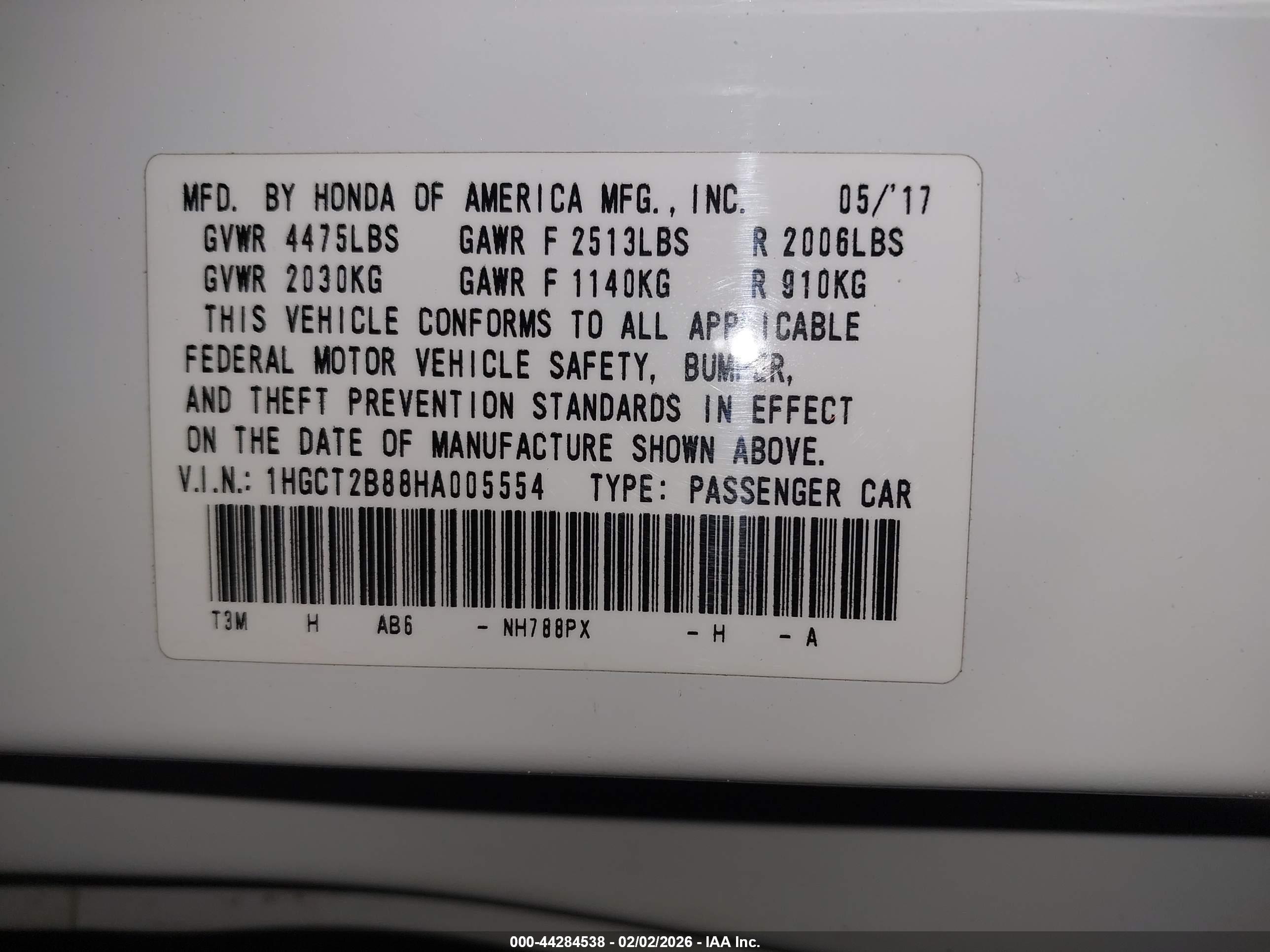 HONDA ACCORD image 9