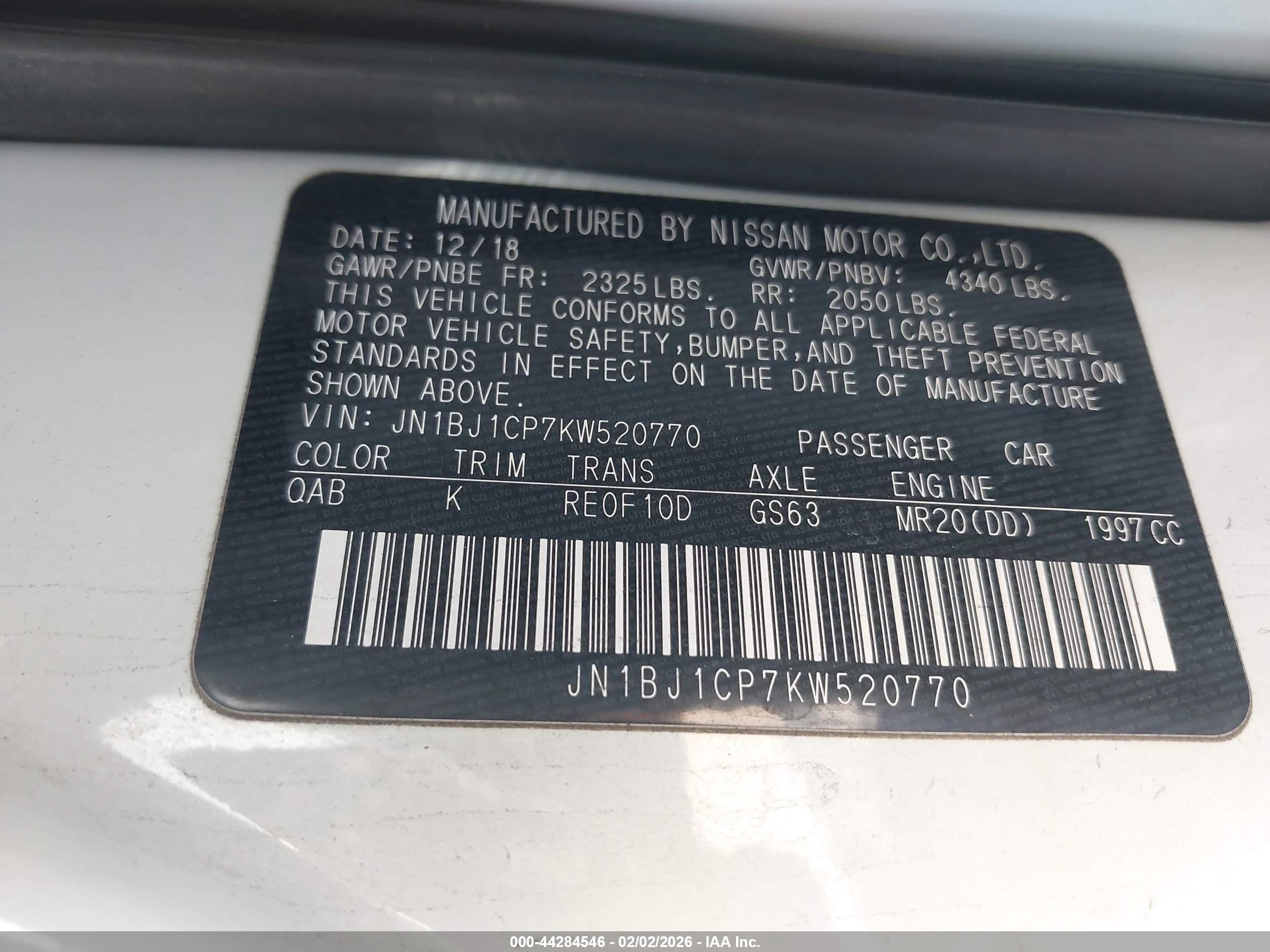 NISSAN ROGUE image 9