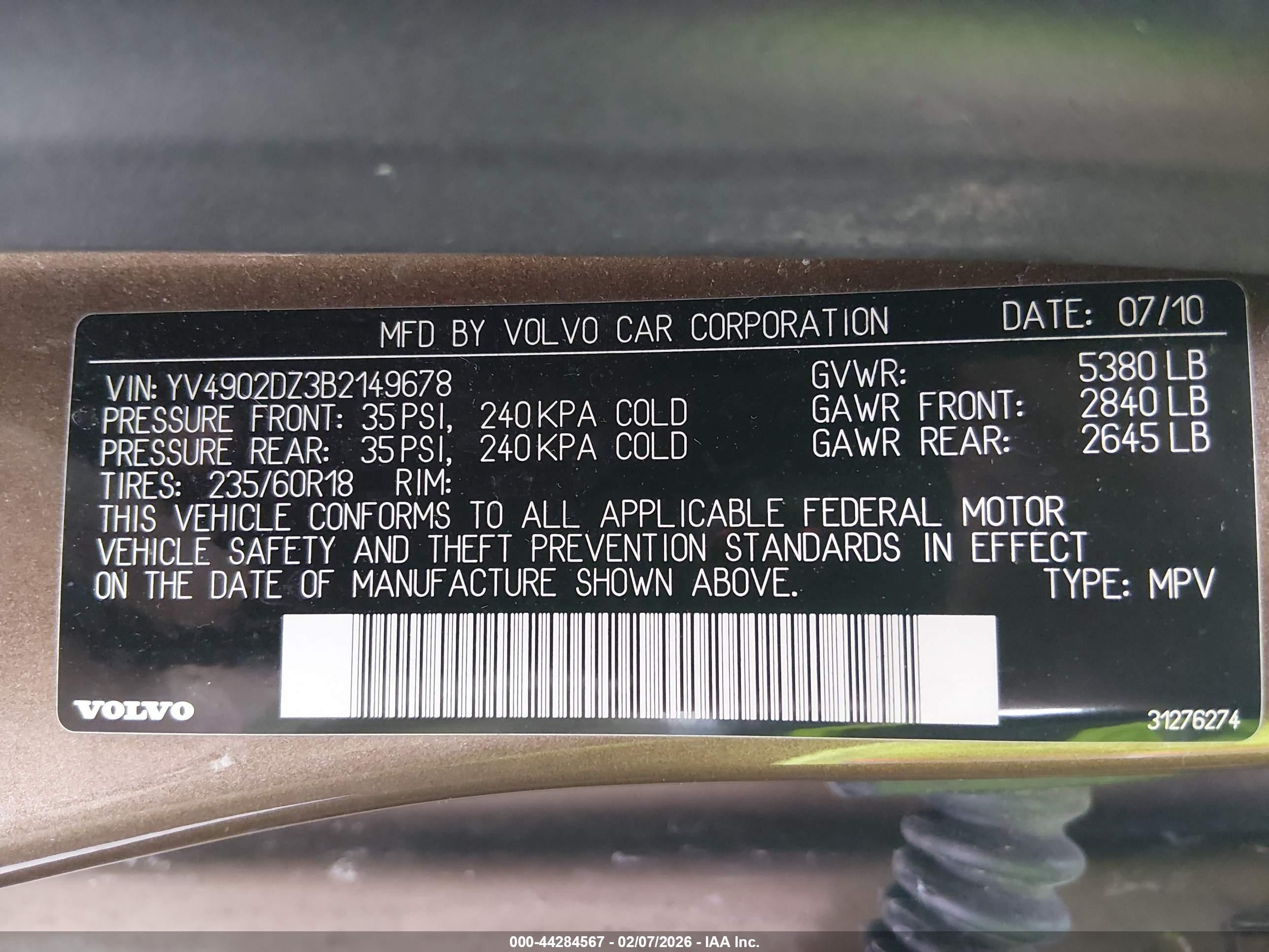 VOLVO XC60 image 9