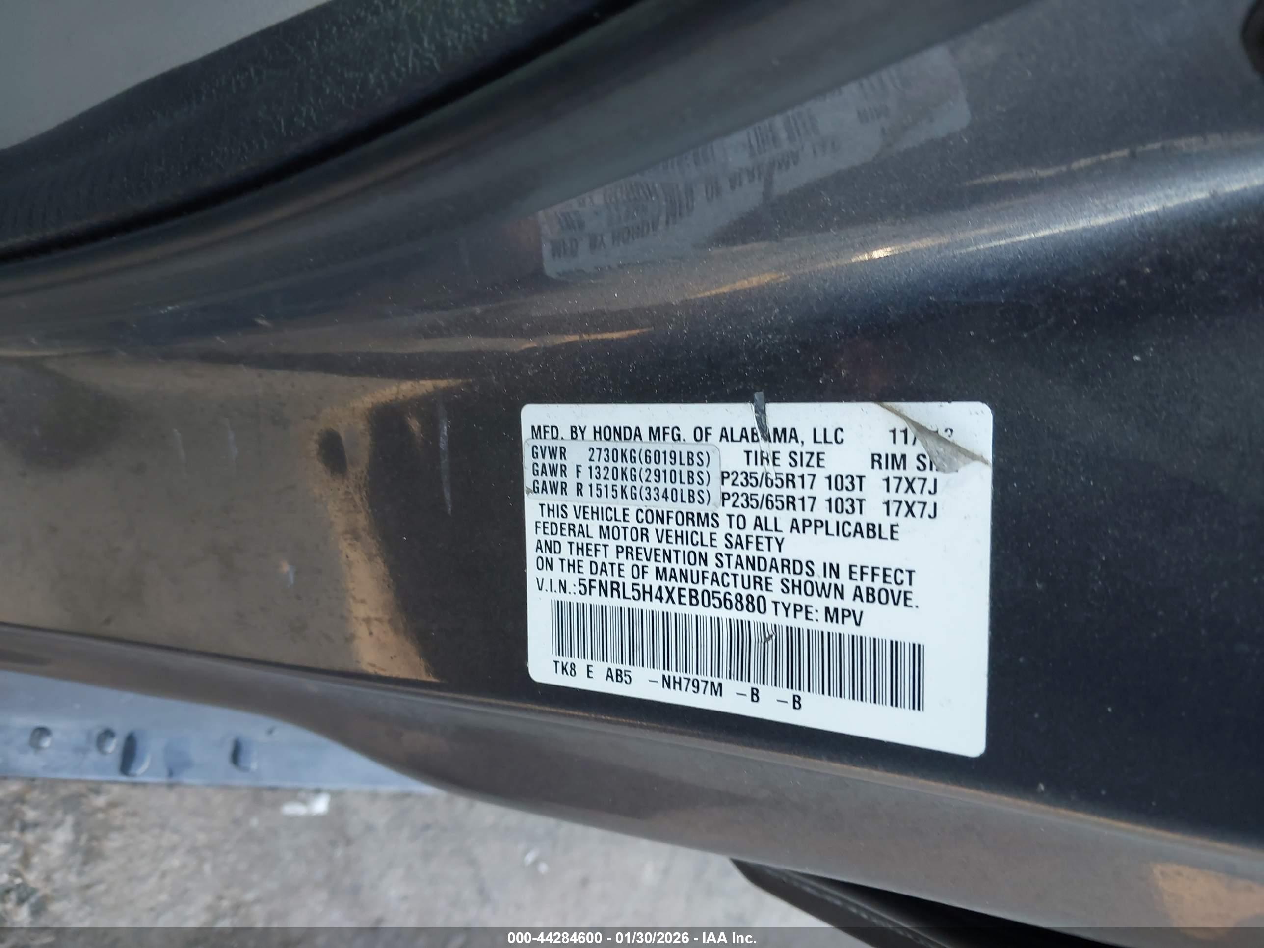 HONDA ODYSSEY image 9