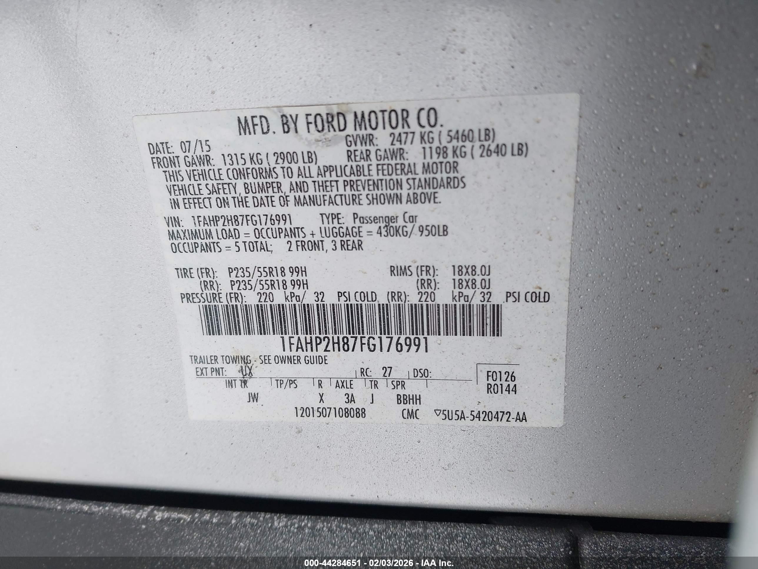 FORD TAURUS image 9