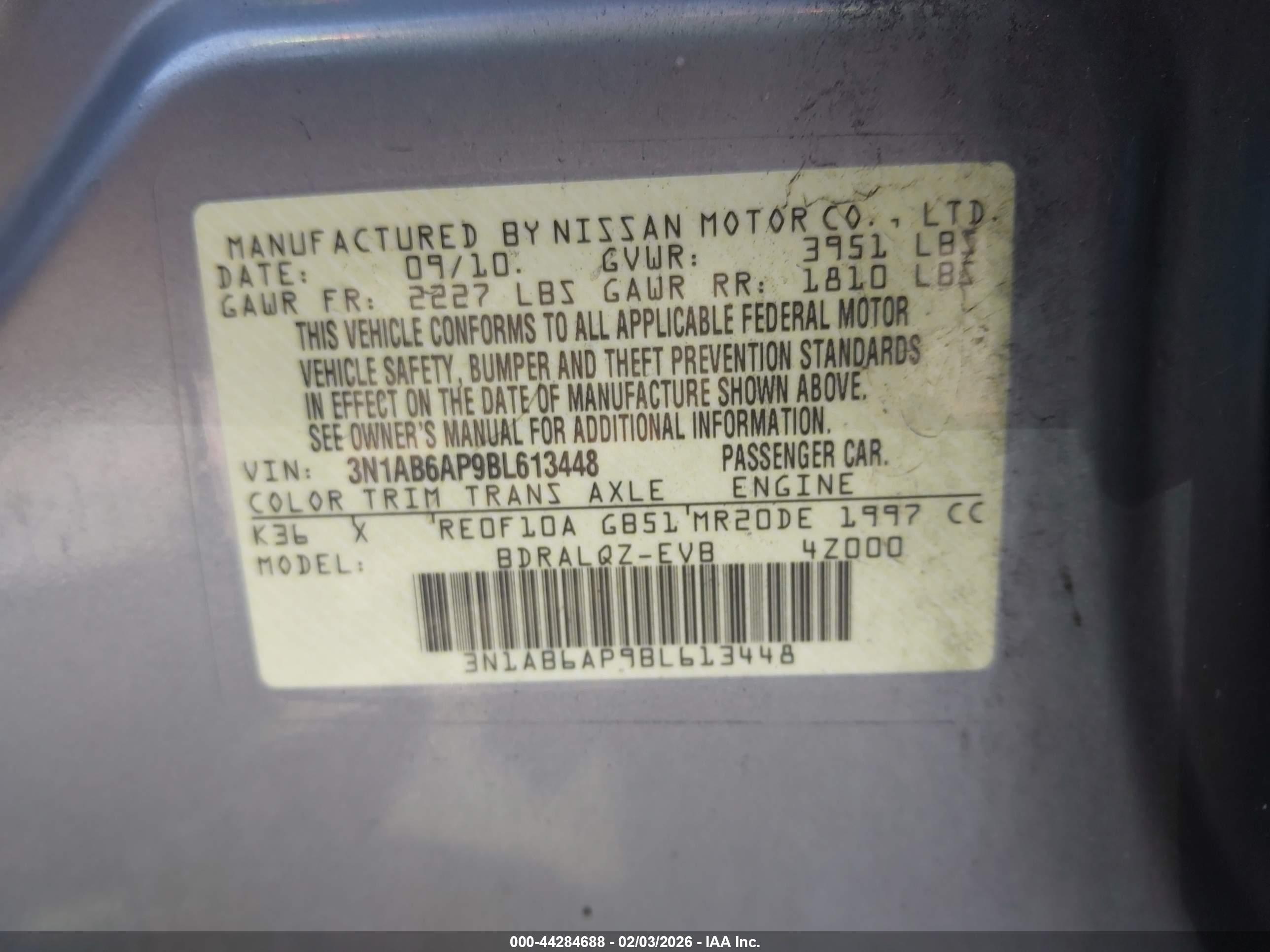 NISSAN SENTRA image 9