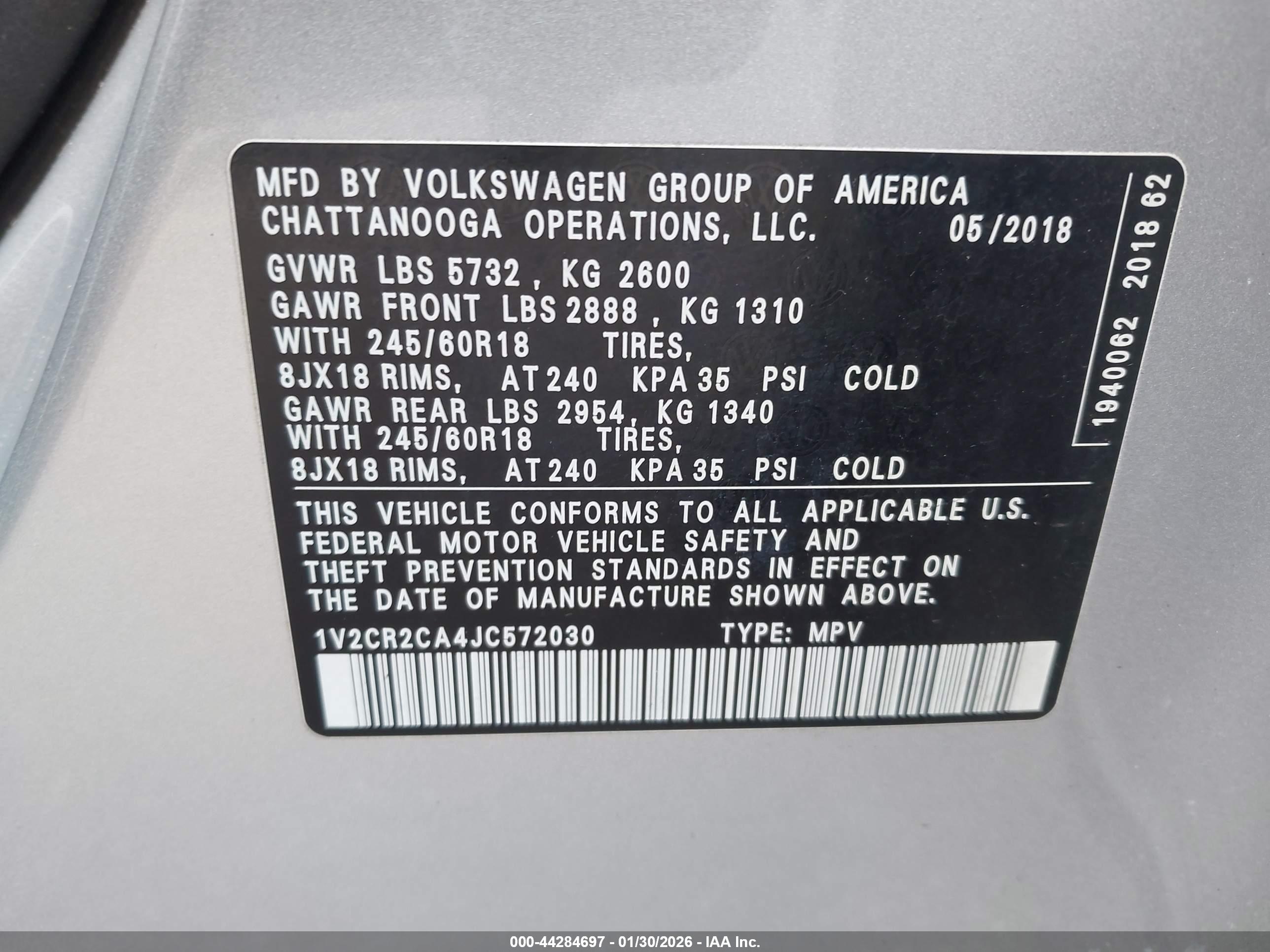 VOLKSWAGEN ATLAS image 9