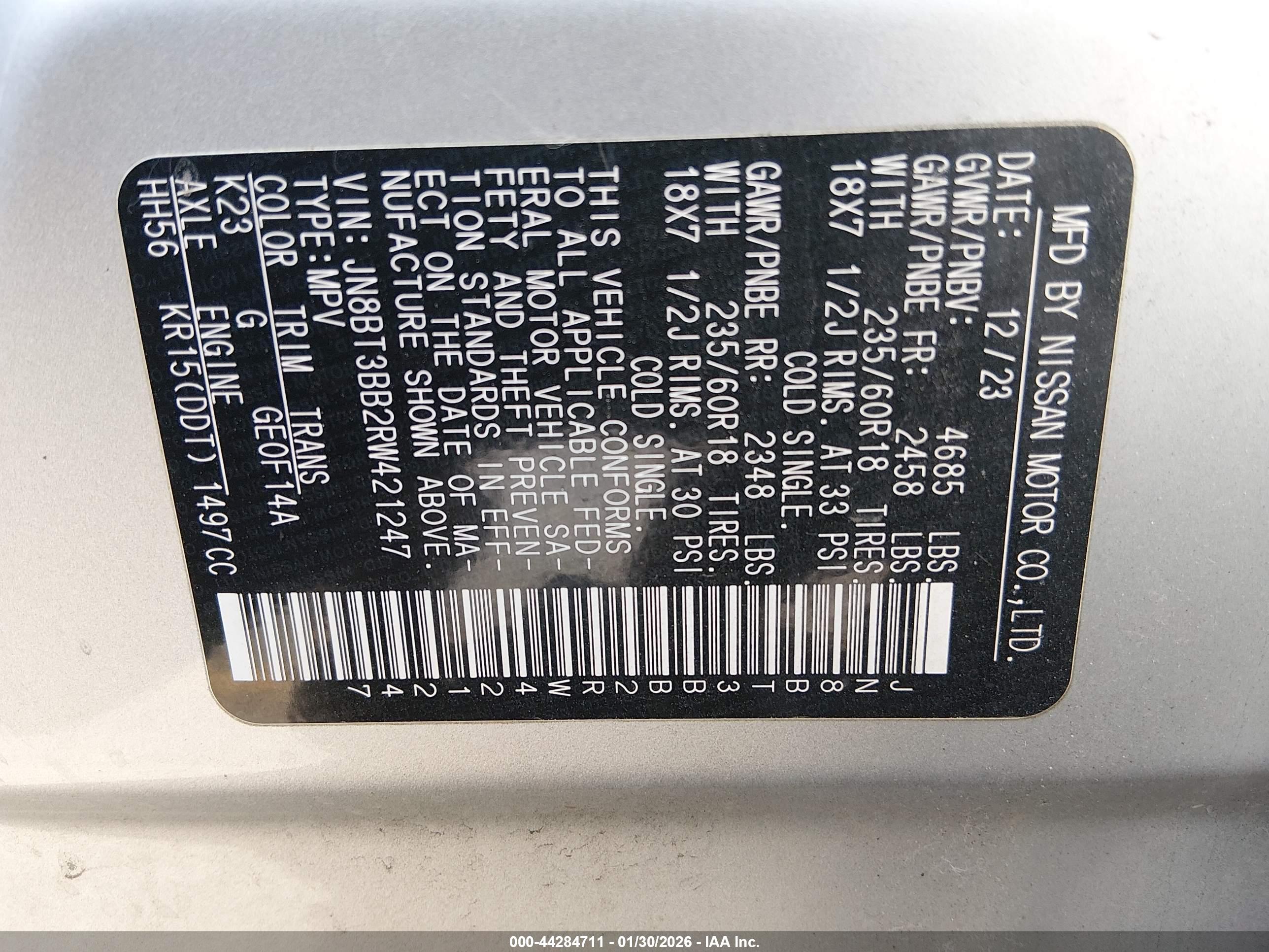 NISSAN ROGUE image 9