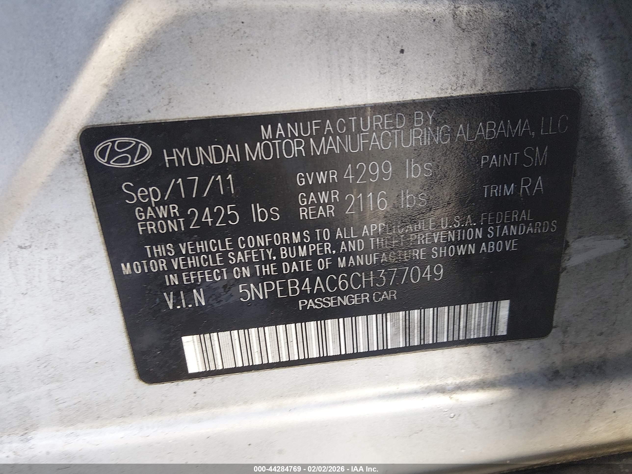 HYUNDAI SONATA image 9