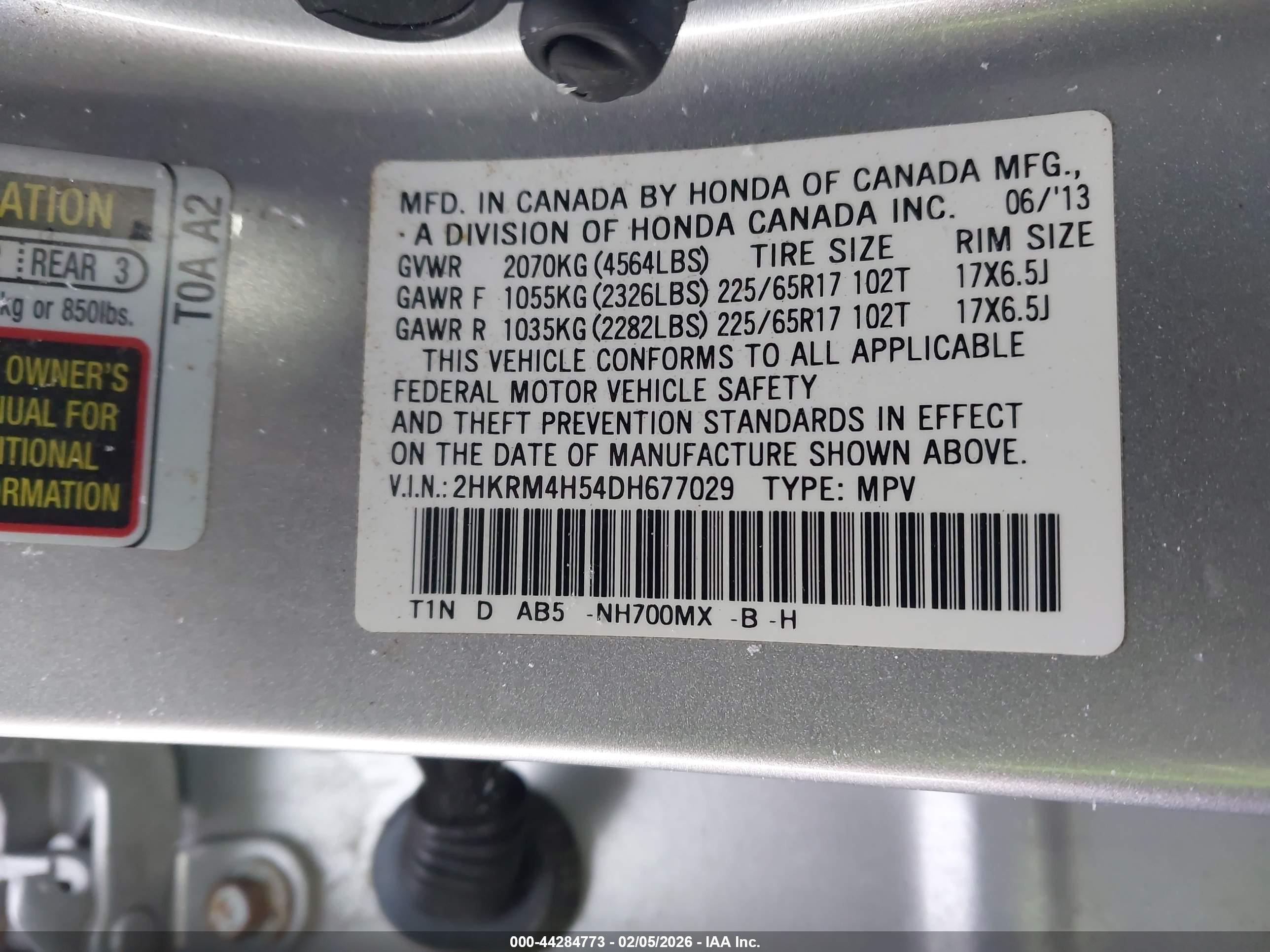 HONDA CR-V image 9