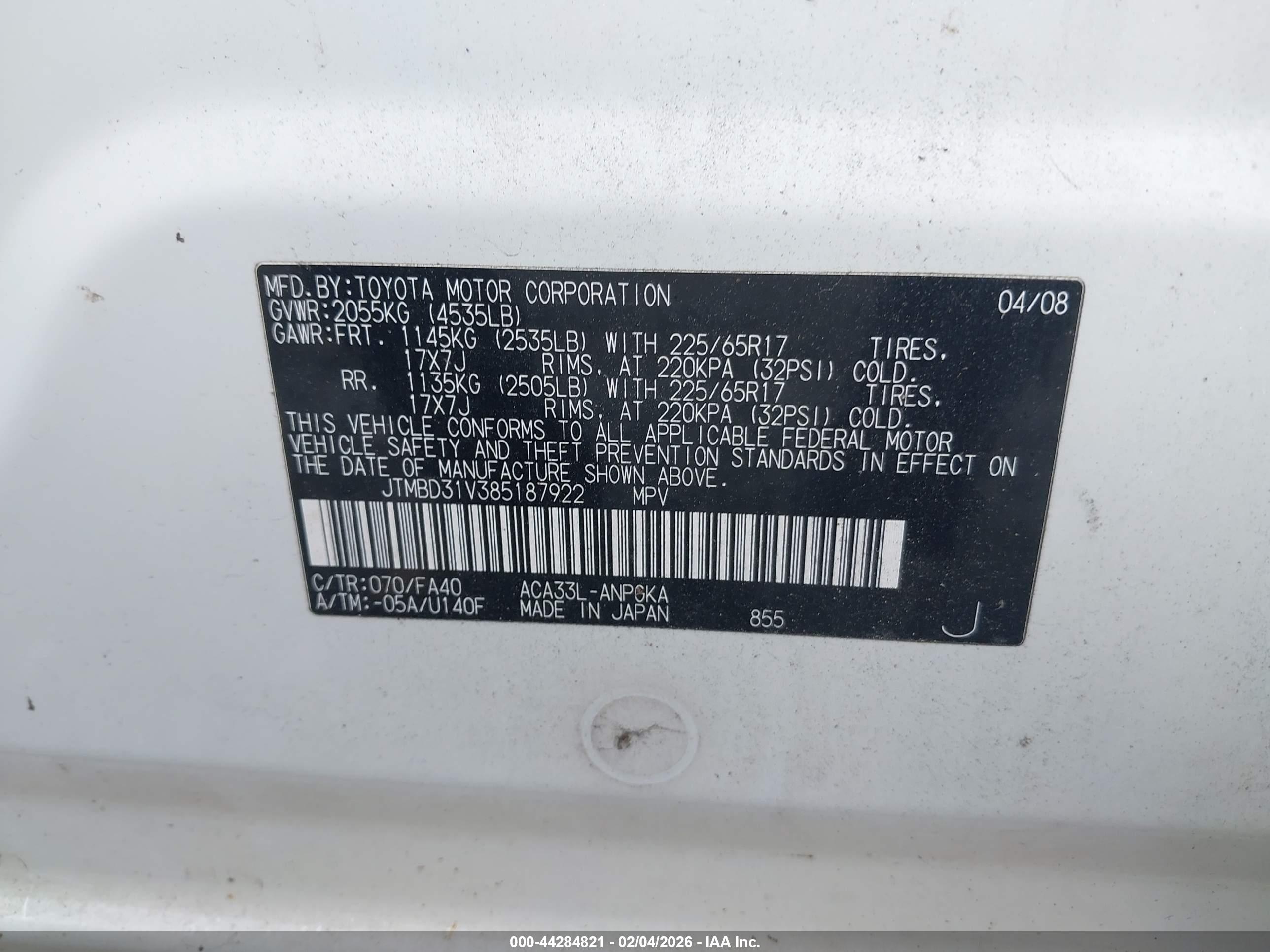 TOYOTA RAV4 image 9
