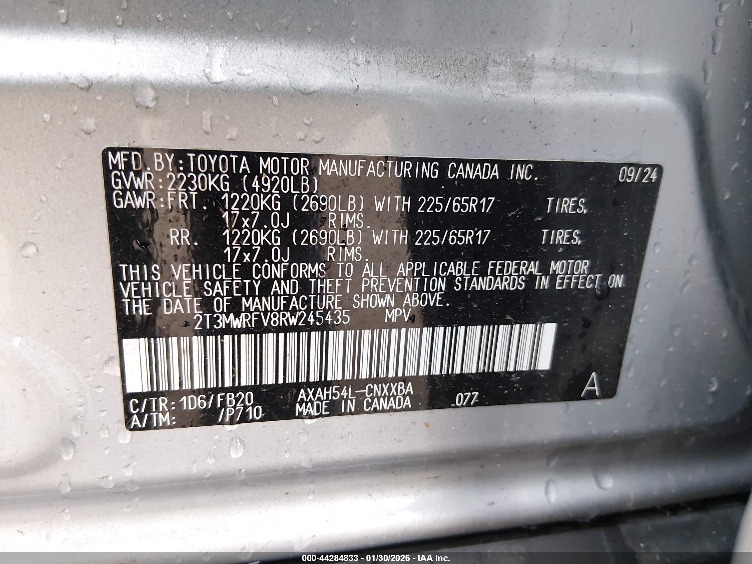TOYOTA RAV4 image 9