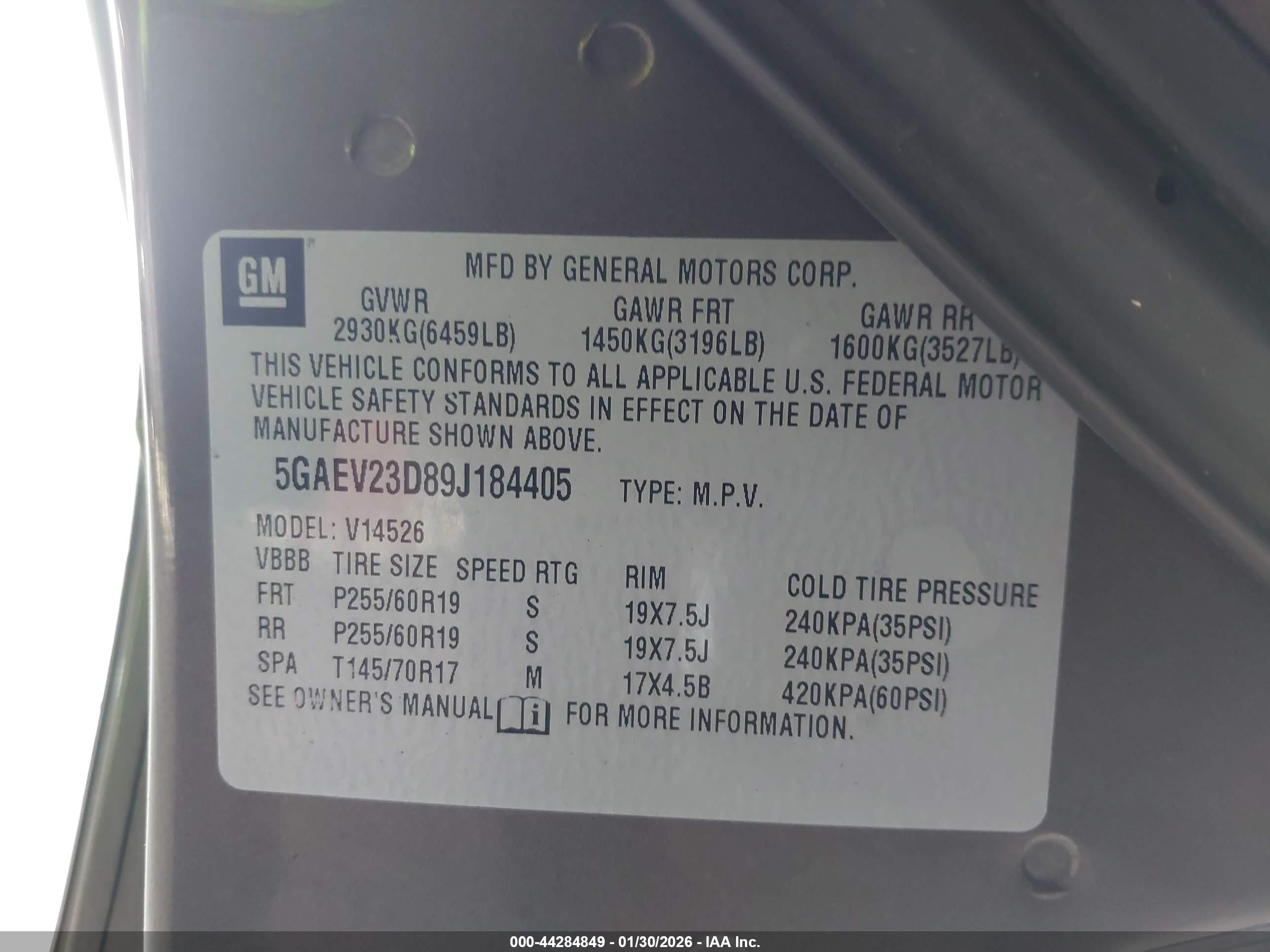 BUICK ENCLAVE image 9
