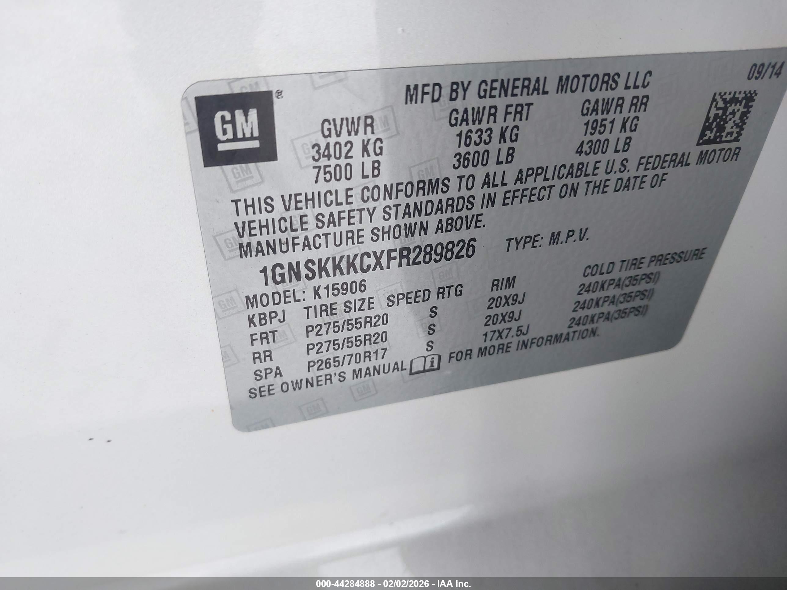 CHEVROLET SUBURBAN image 9