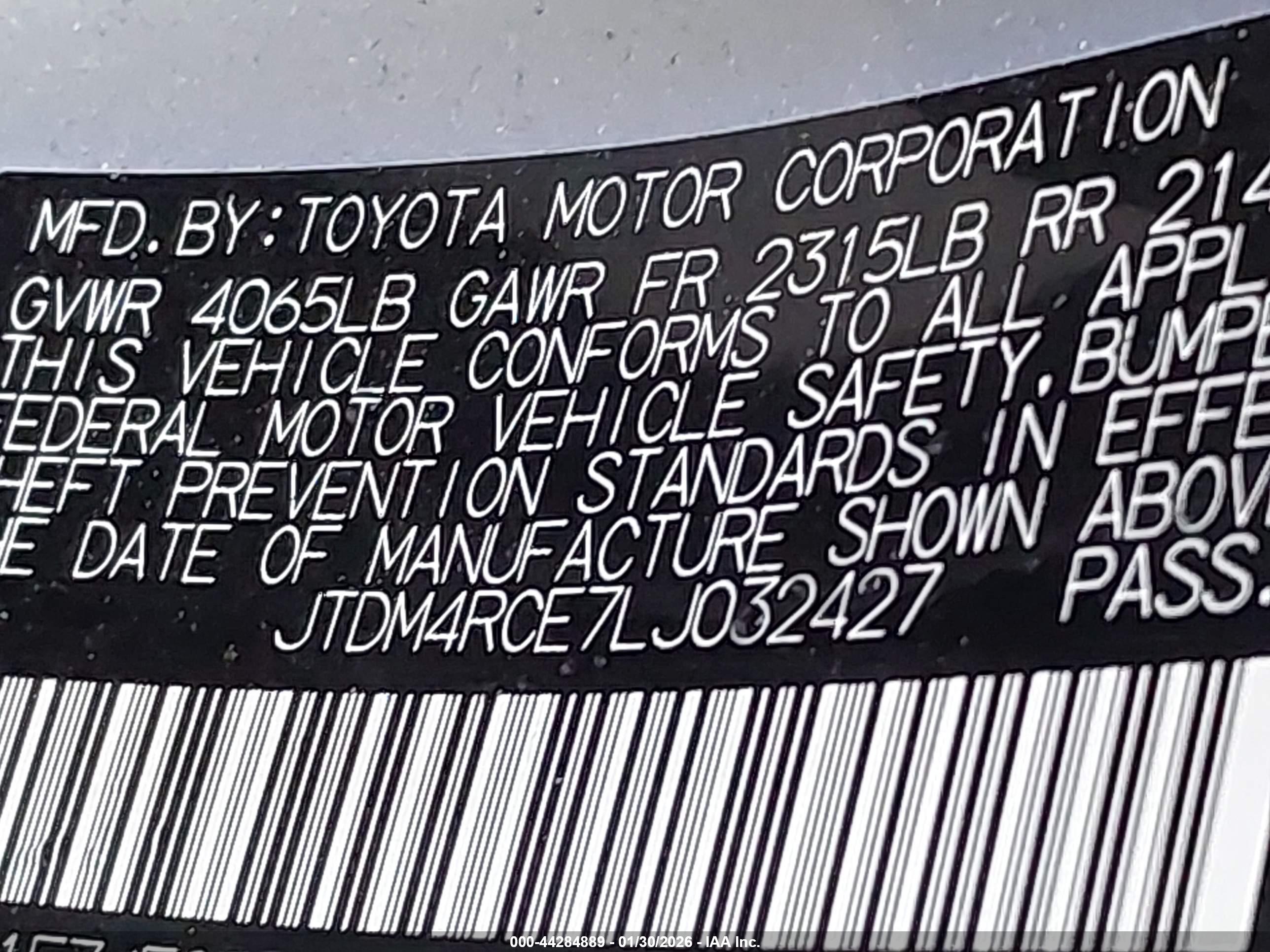 TOYOTA COROLLA image 9