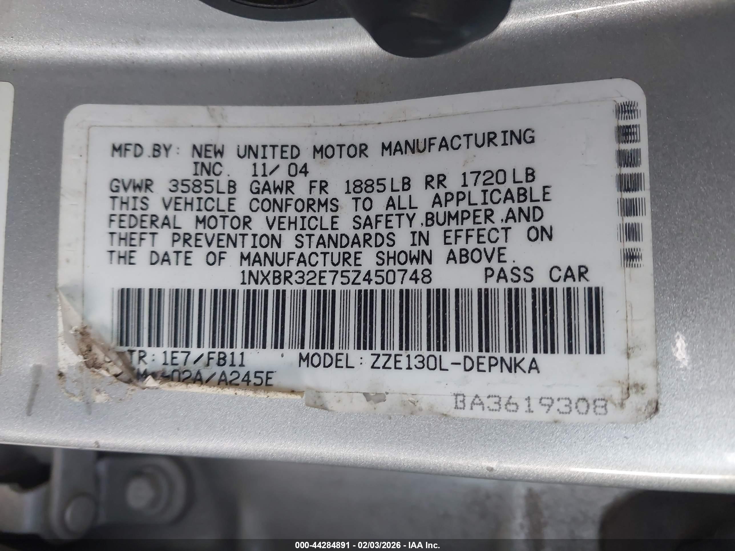 TOYOTA COROLLA image 9