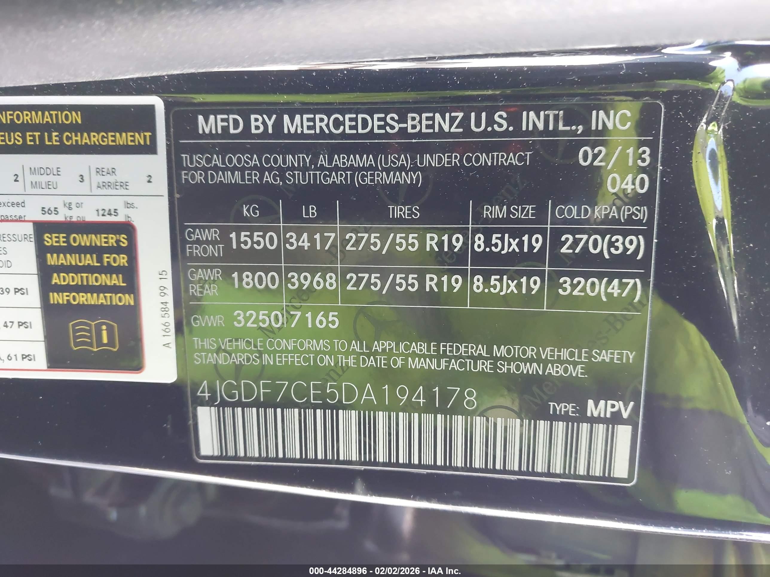 MERCEDES-BENZ GL image 9