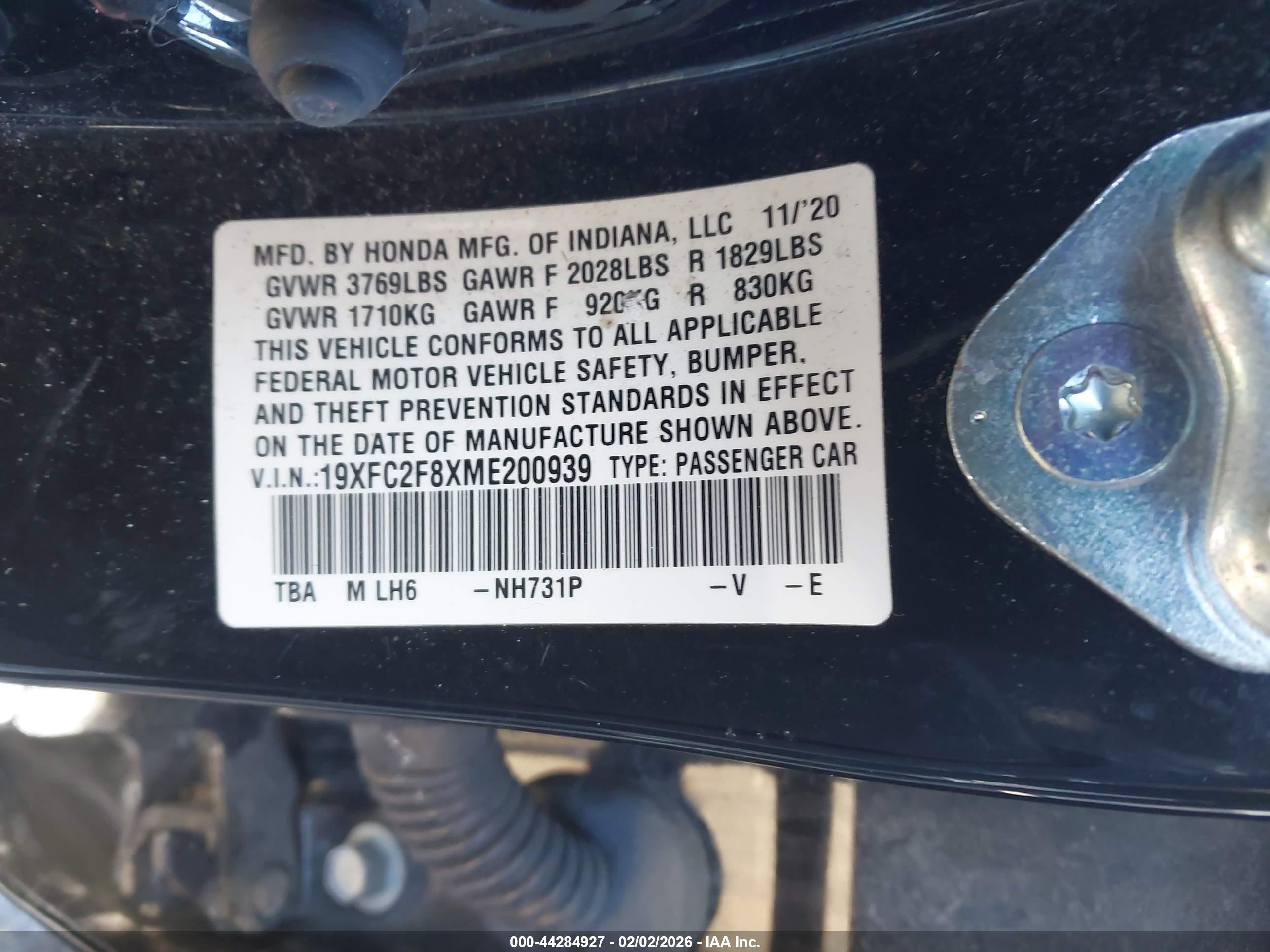 HONDA CIVIC image 9