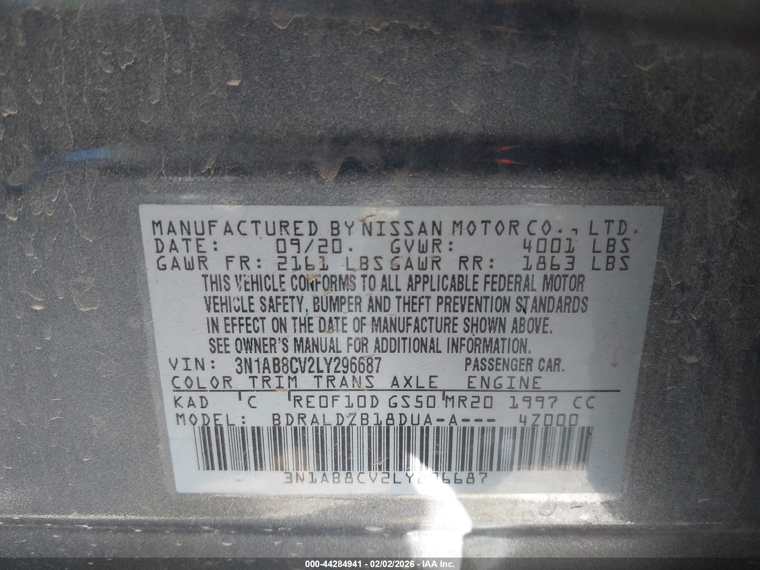 NISSAN SENTRA image 9