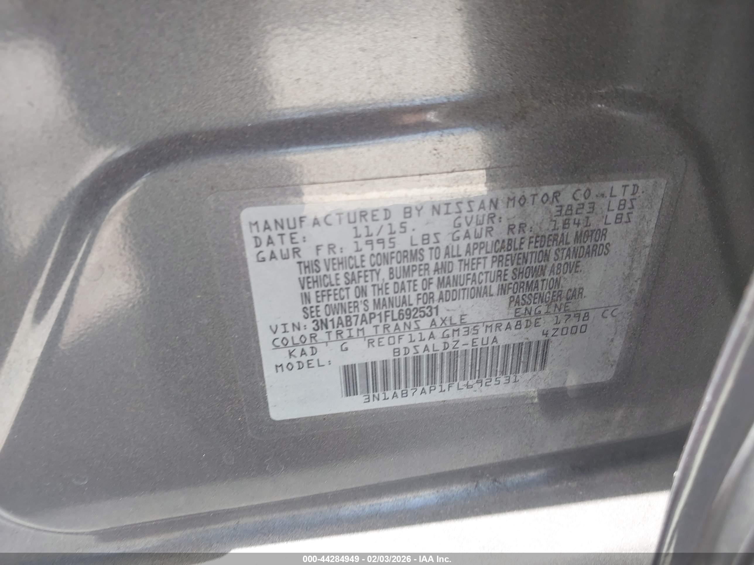 NISSAN SENTRA image 9