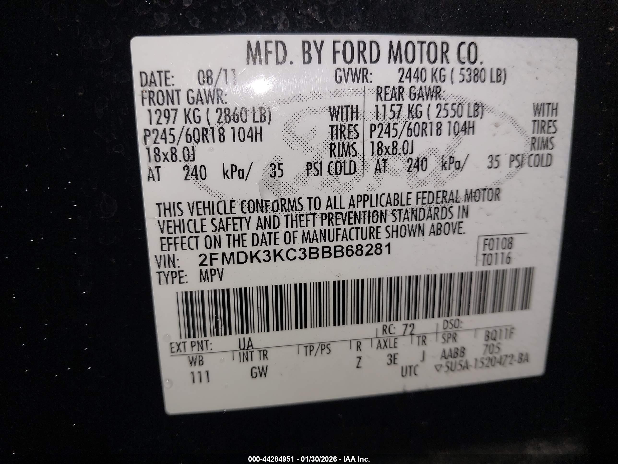 FORD EDGE image 9