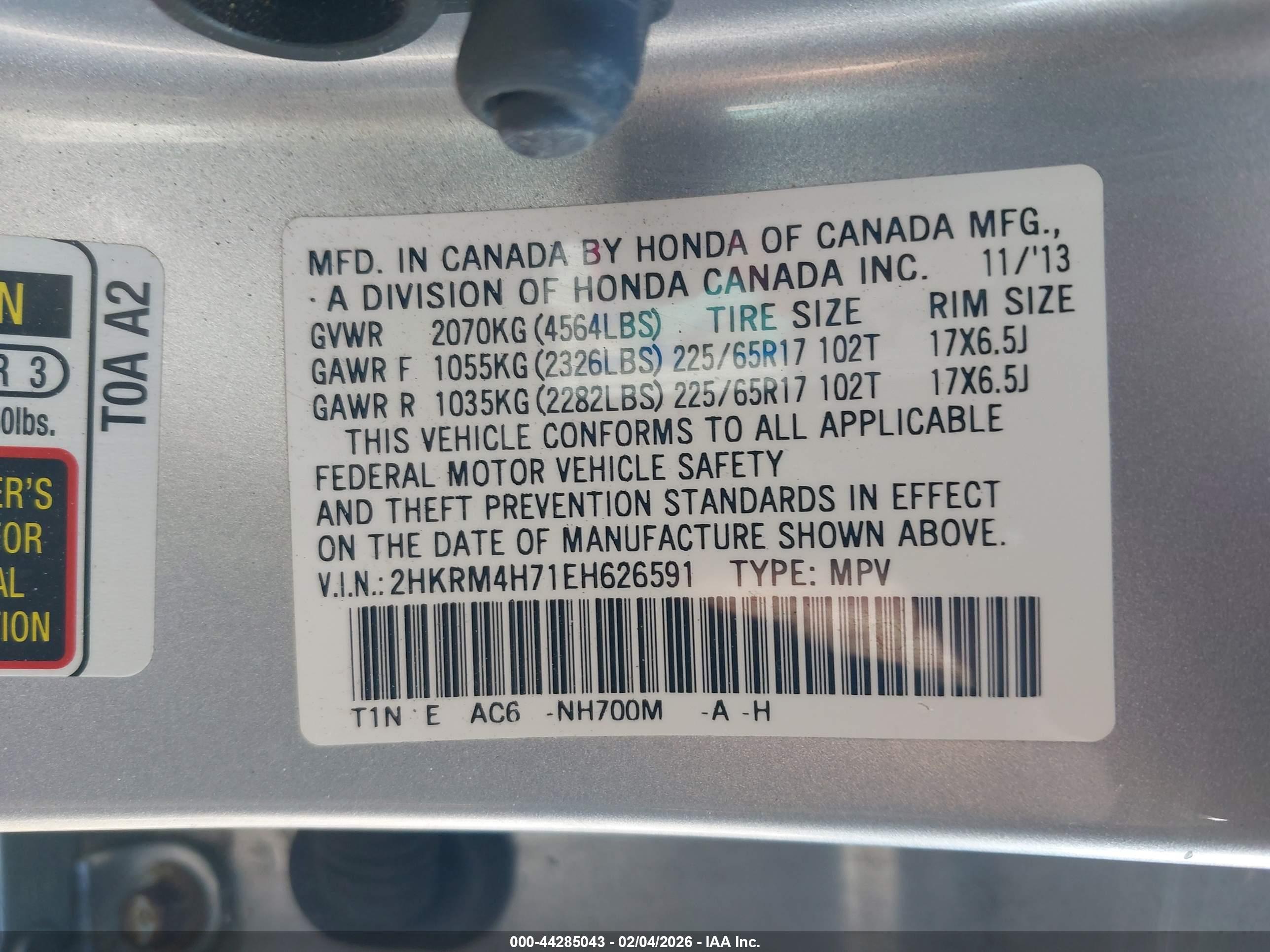 HONDA CR-V image 9