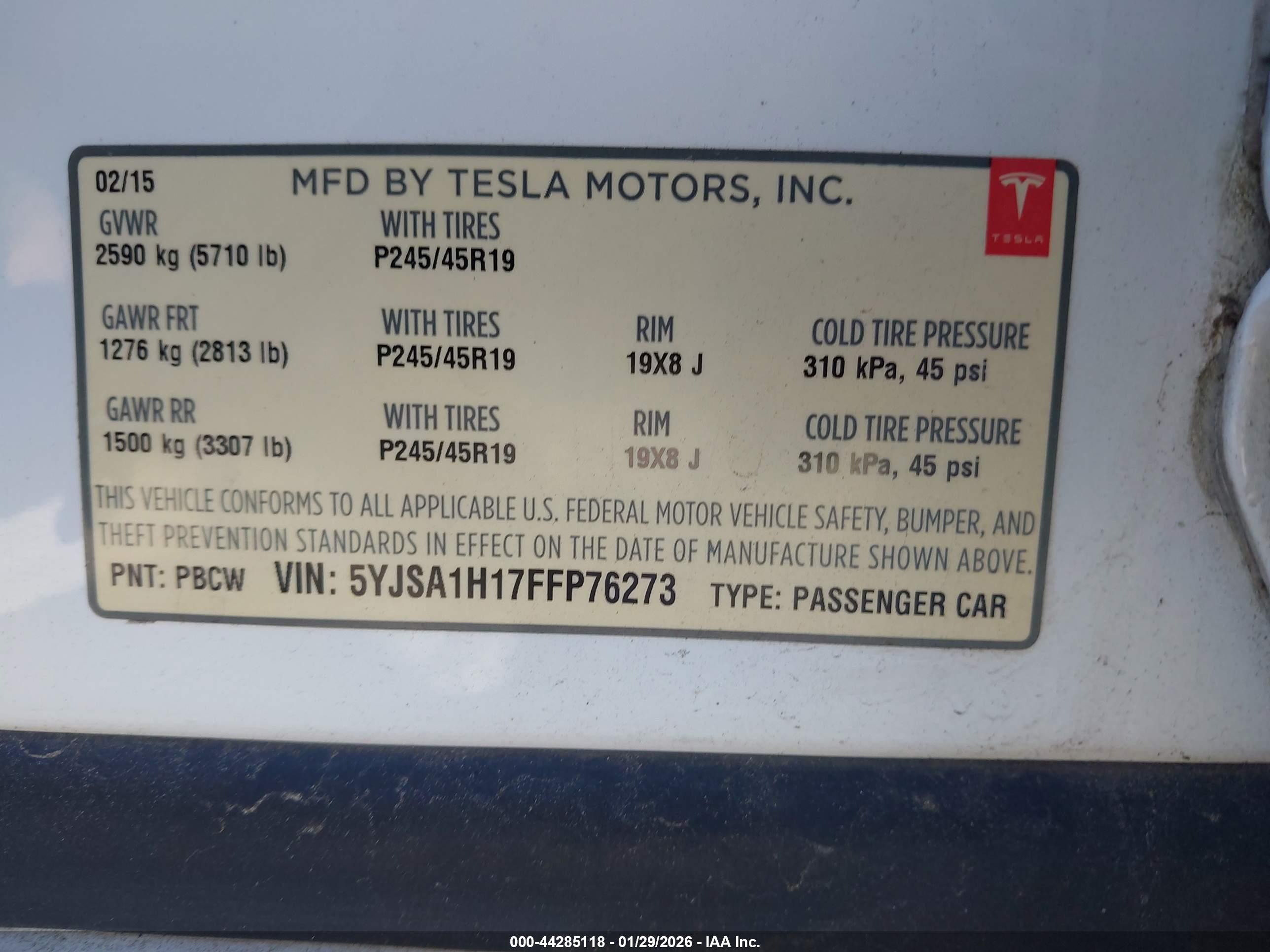 TESLA MODEL image 9