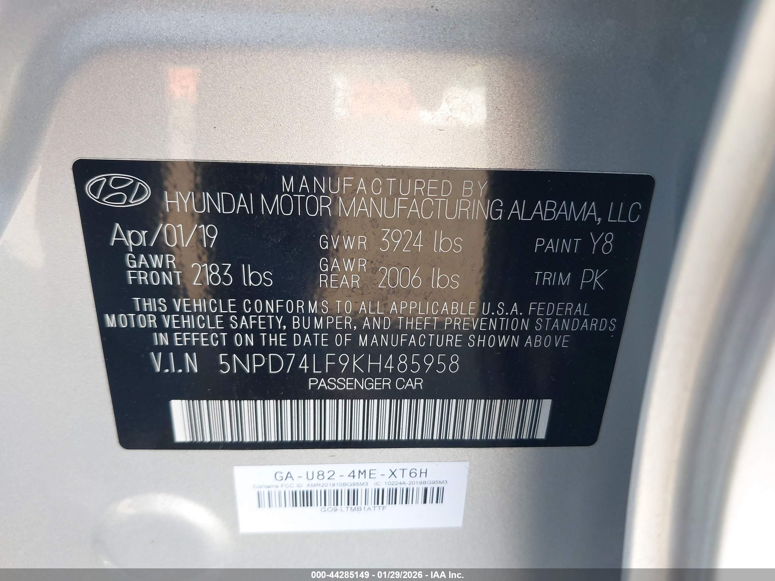 HYUNDAI ELANTRA image 9