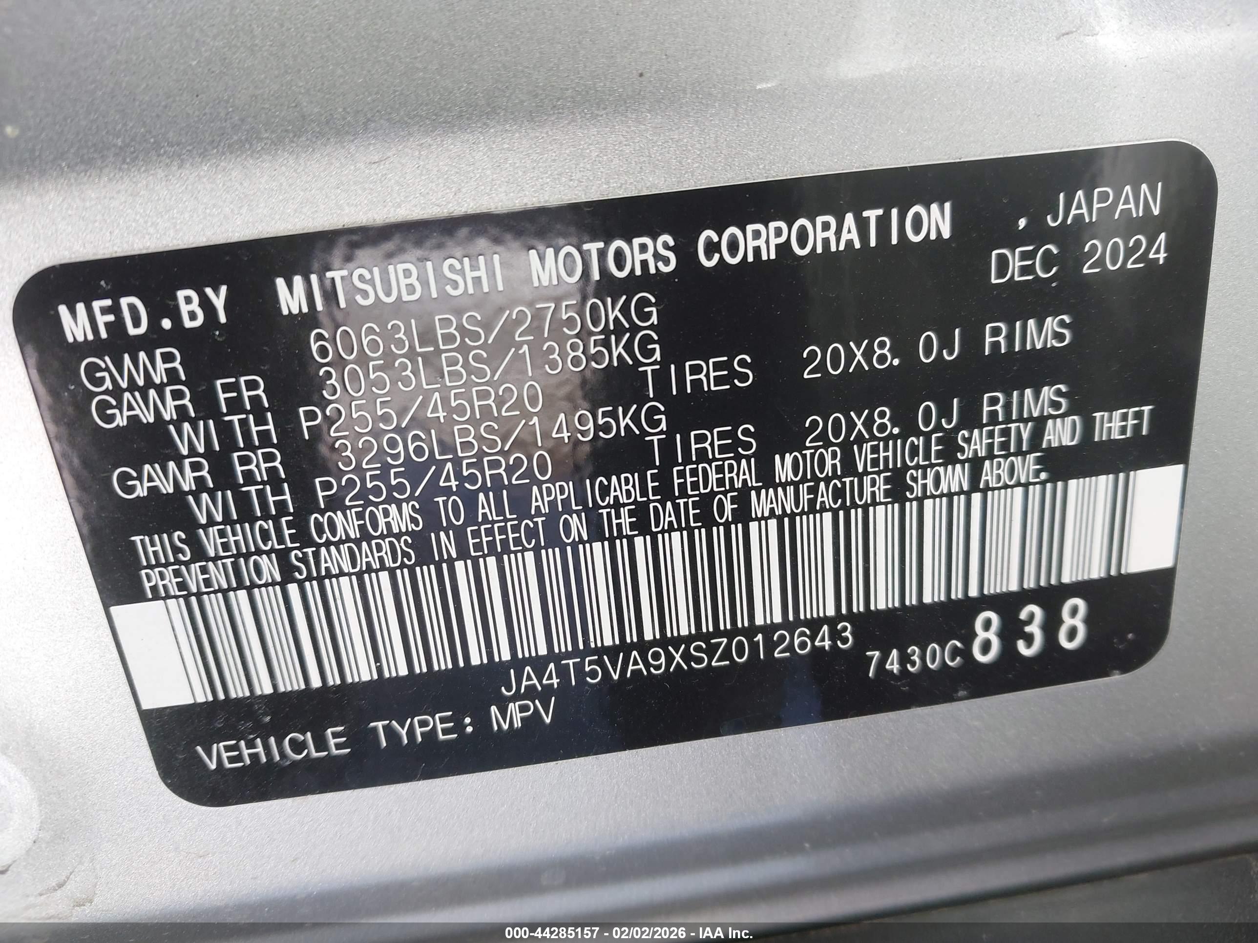 MITSUBISHI OUTLANDER image 9