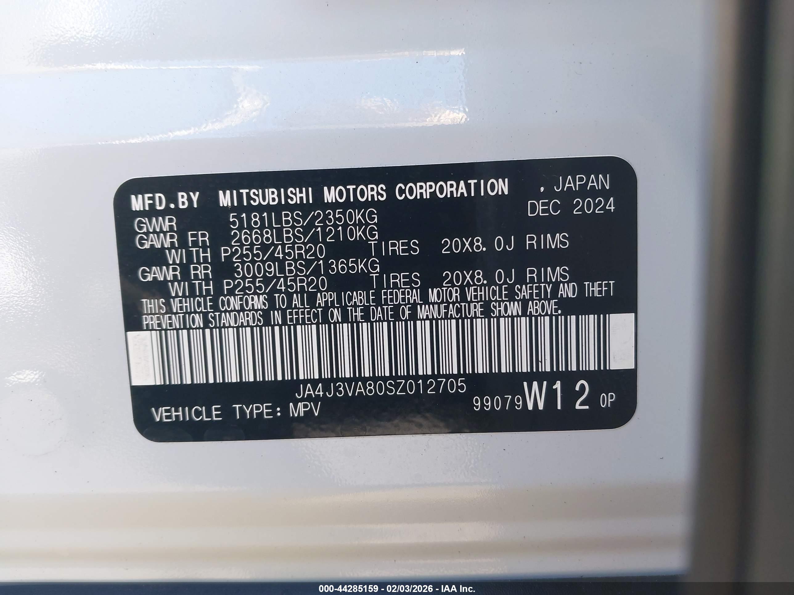 MITSUBISHI OUTLANDER image 9