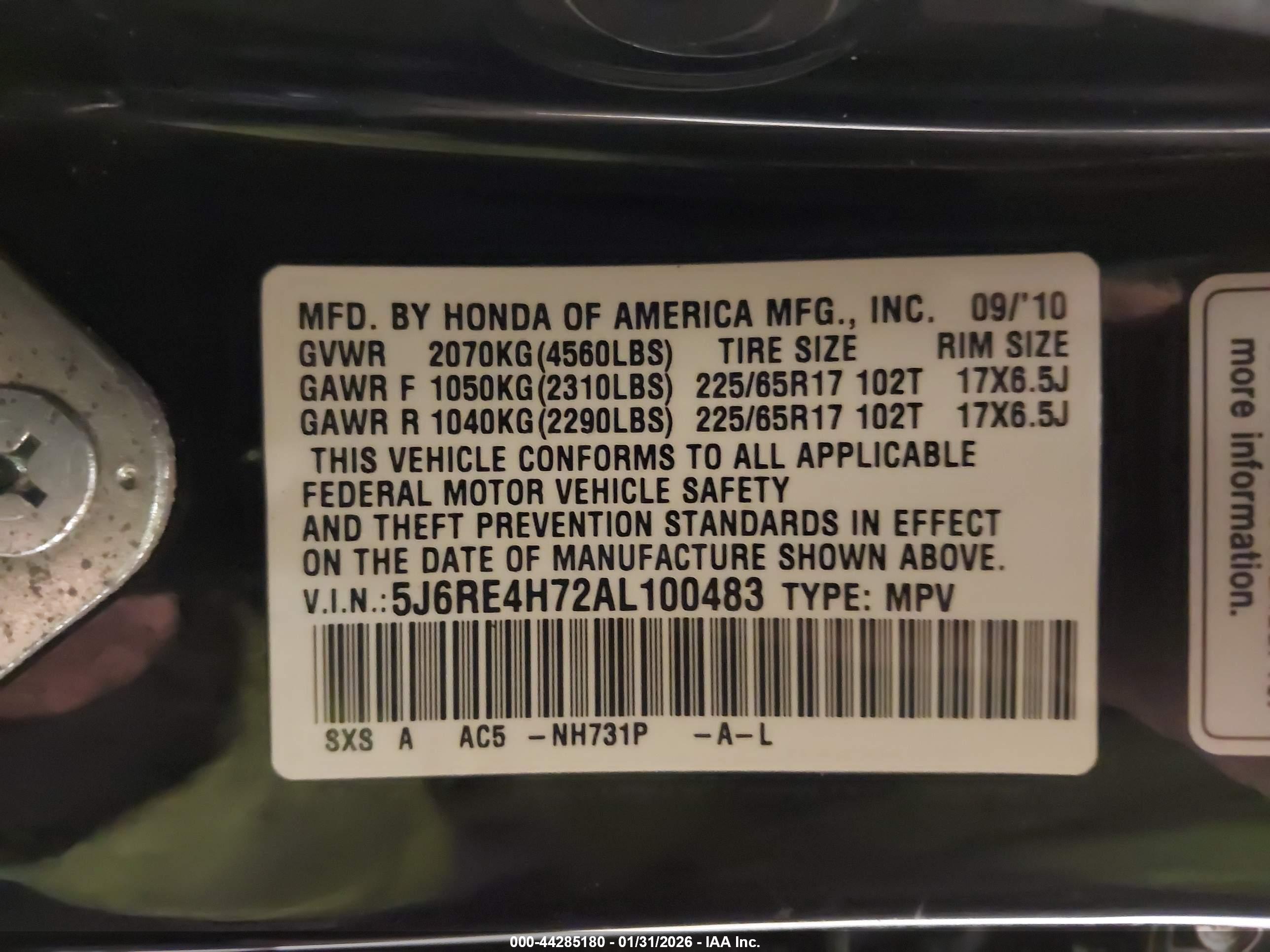 HONDA CR-V image 9