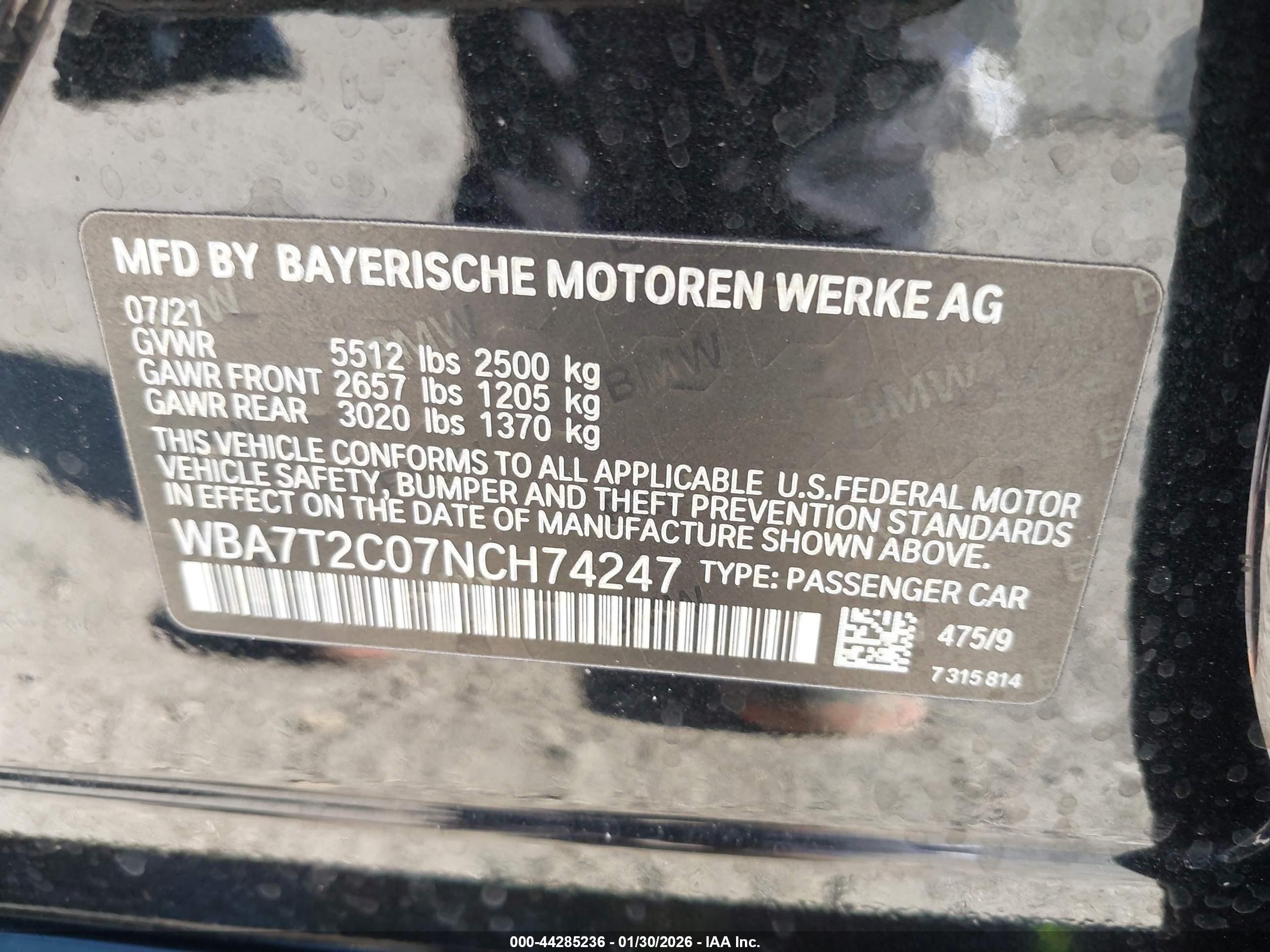 BMW 740 image 9