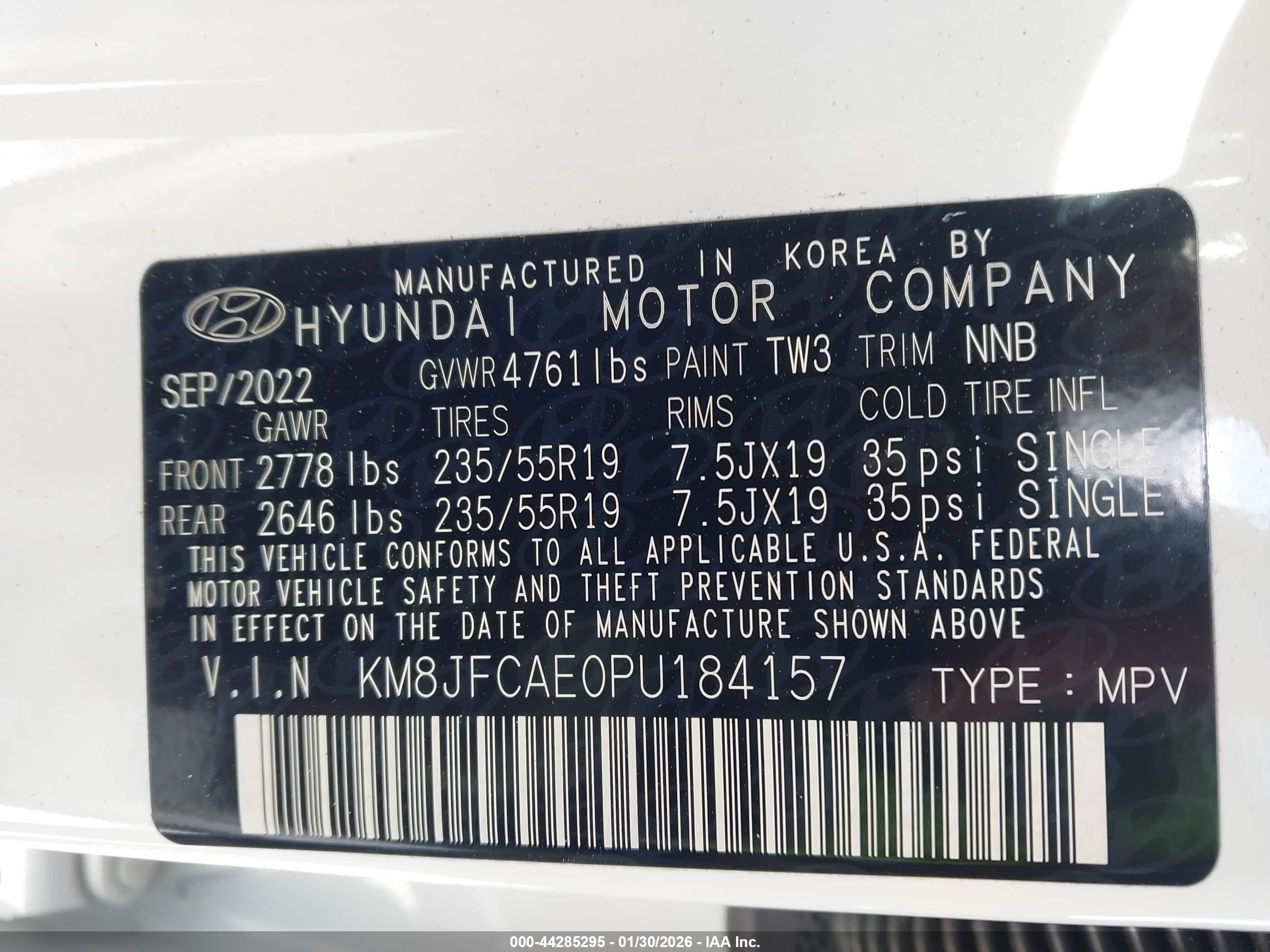 HYUNDAI TUCSON image 9