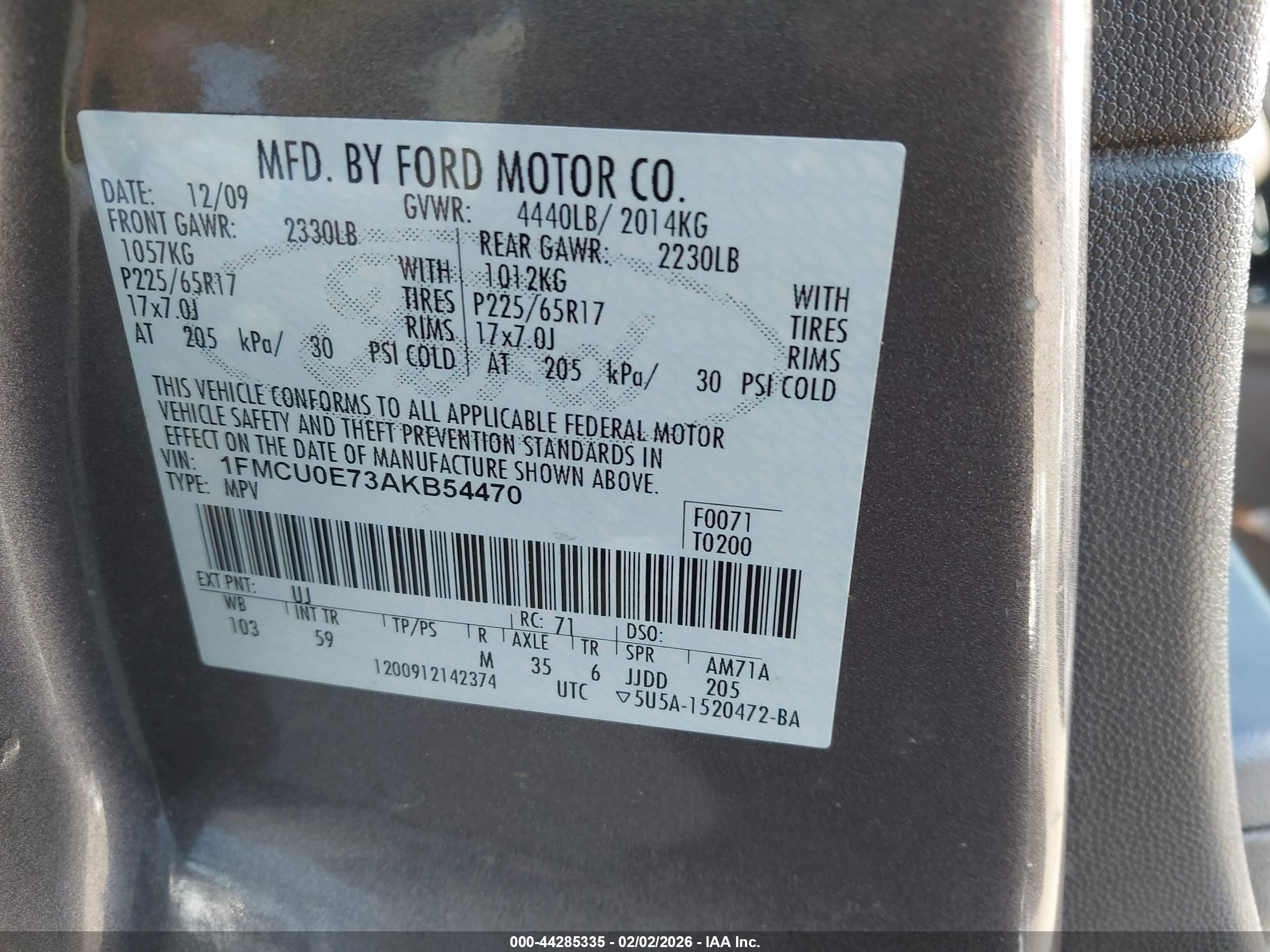 FORD ESCAPE image 9