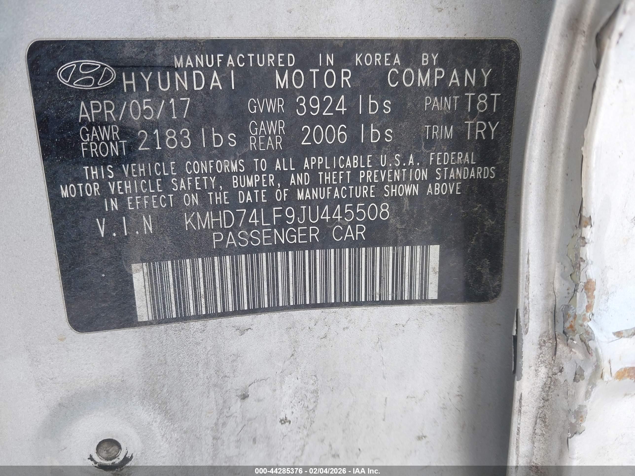 HYUNDAI ELANTRA image 9