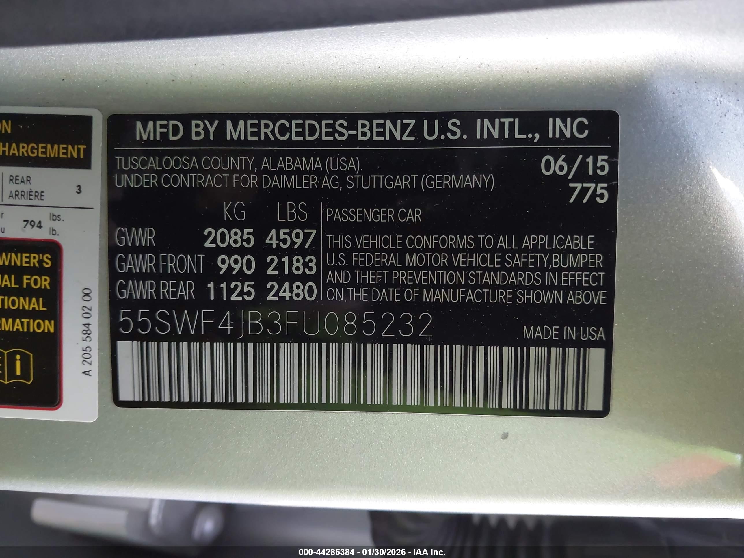 MERCEDES-BENZ C image 9