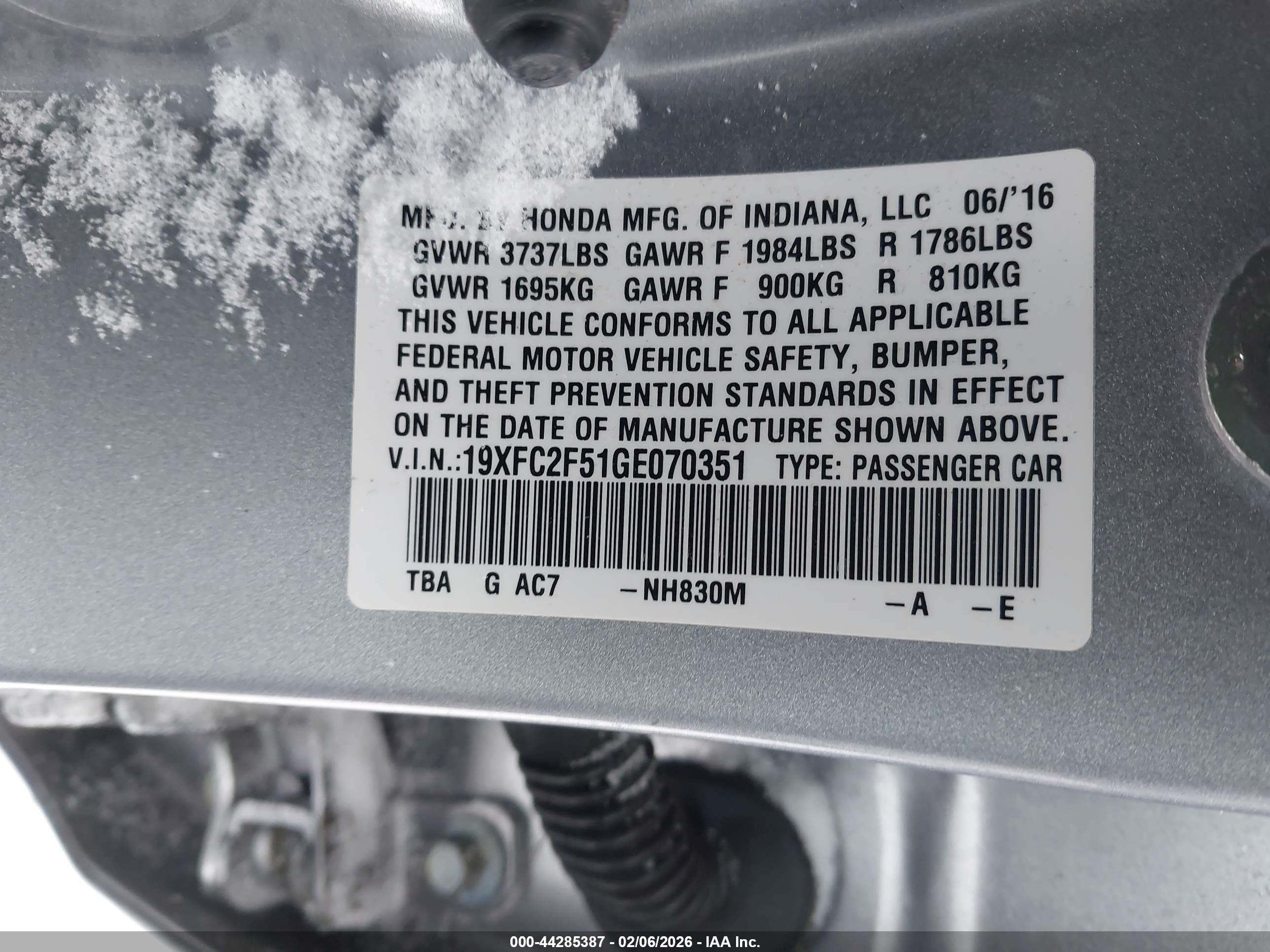 HONDA CIVIC image 9