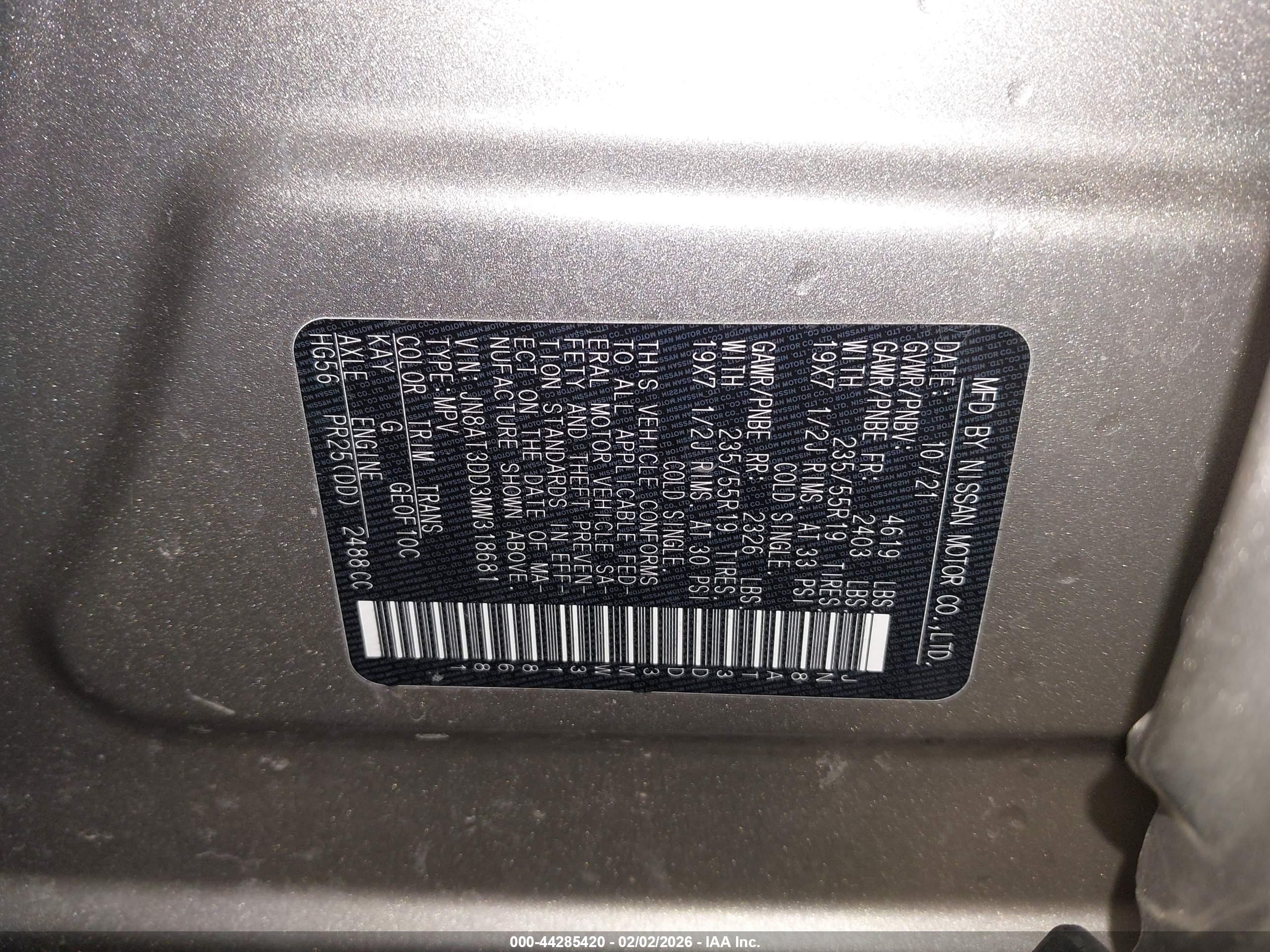 NISSAN ROGUE image 9