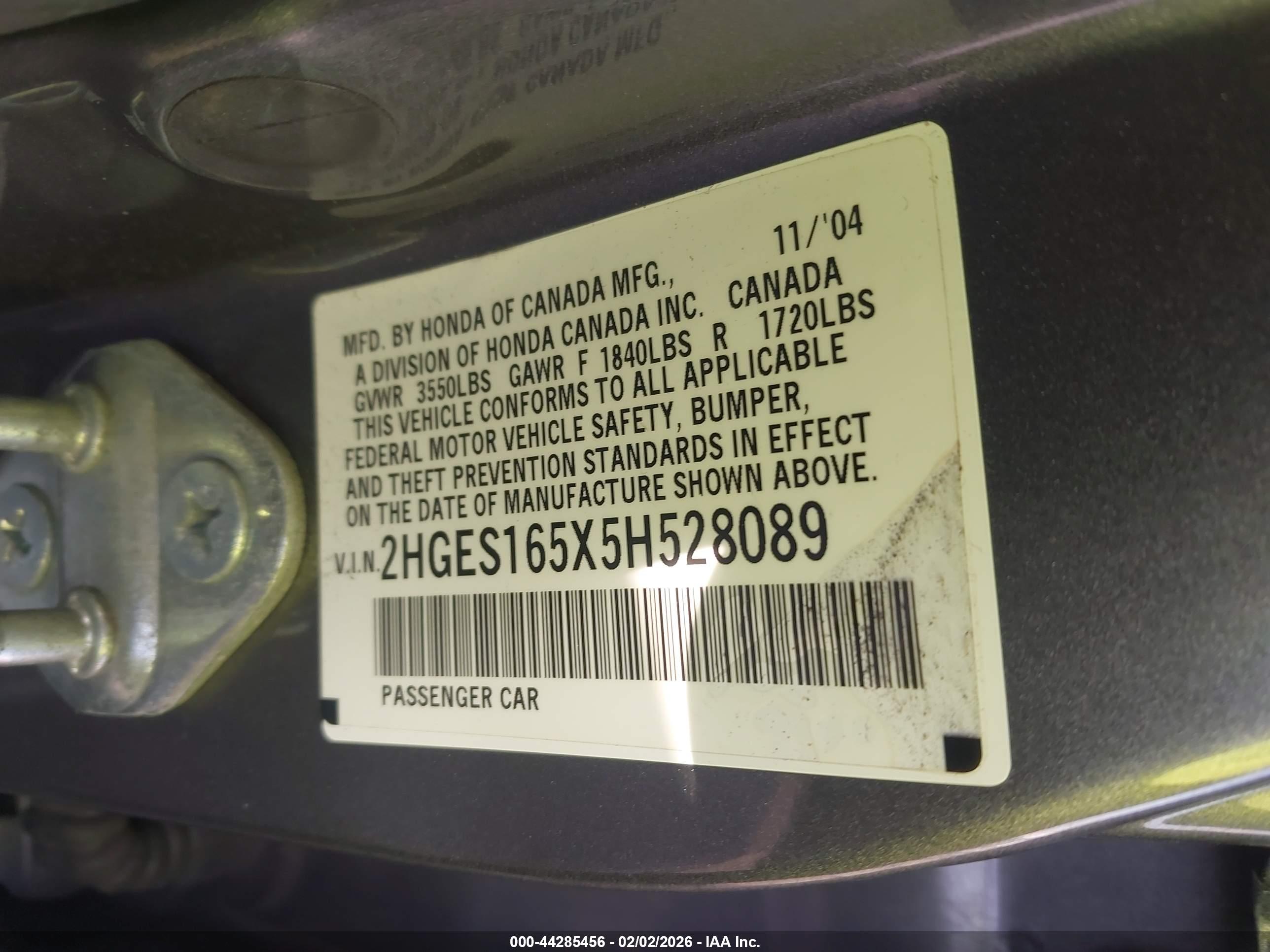 HONDA CIVIC image 9