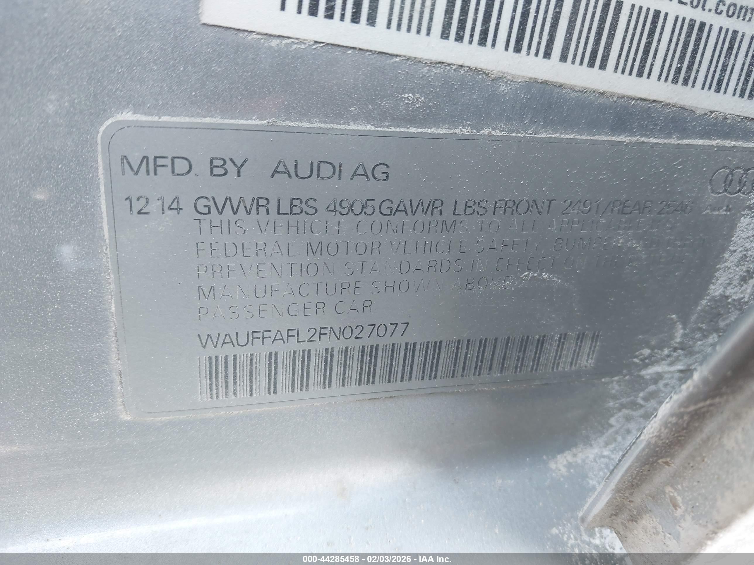 AUDI A4 image 9