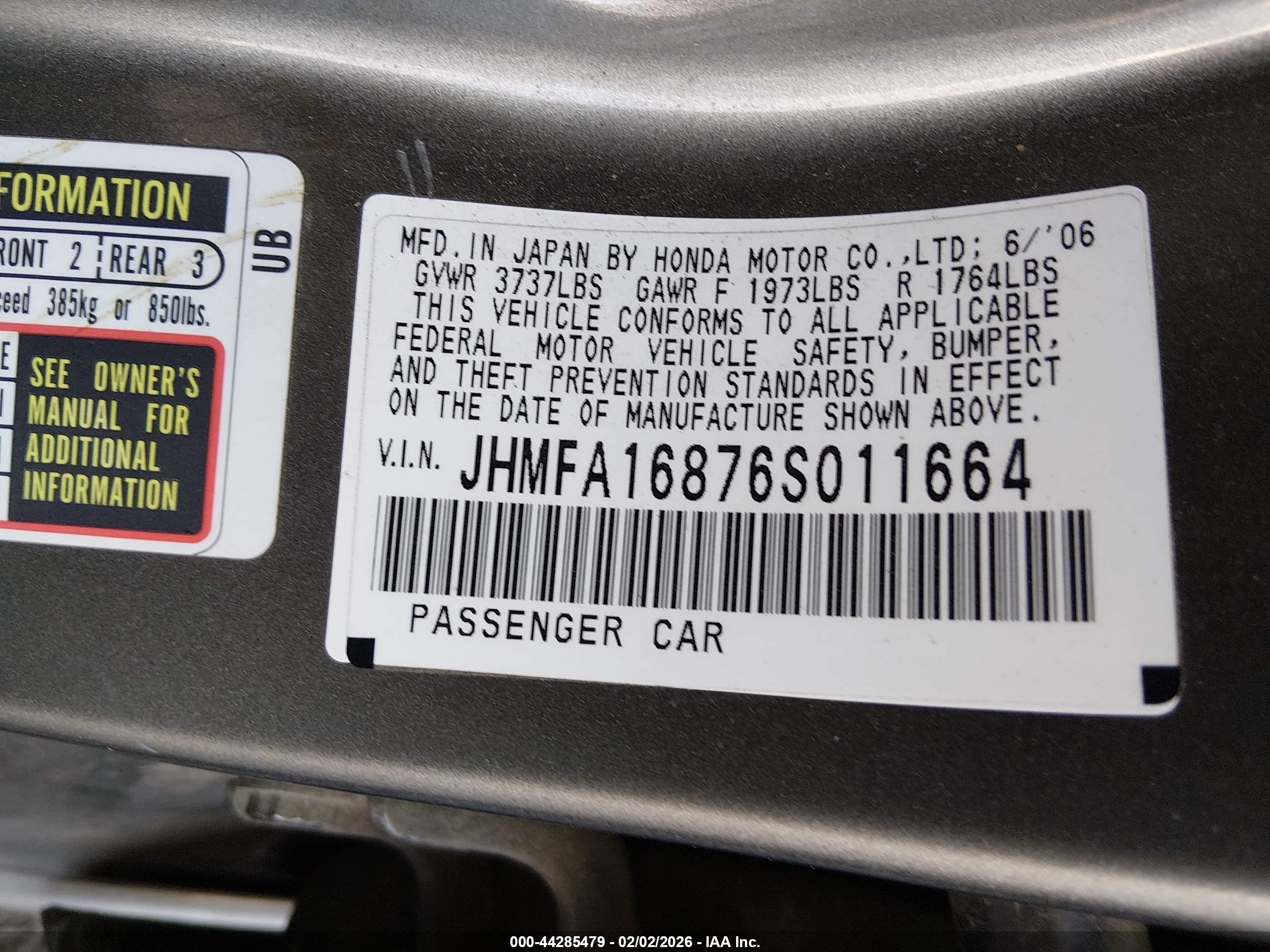 HONDA CIVIC image 9