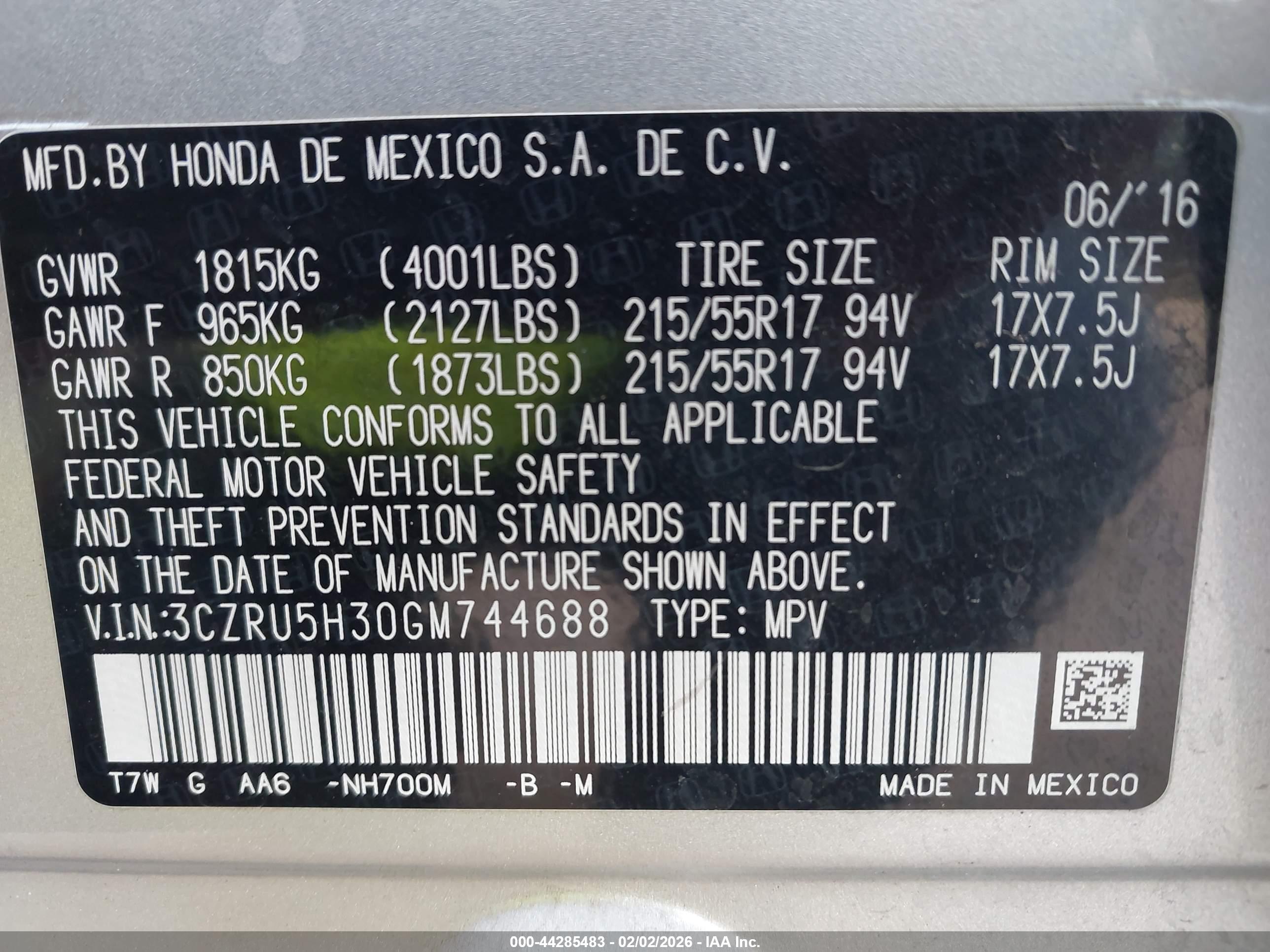 HONDA HR-V image 9
