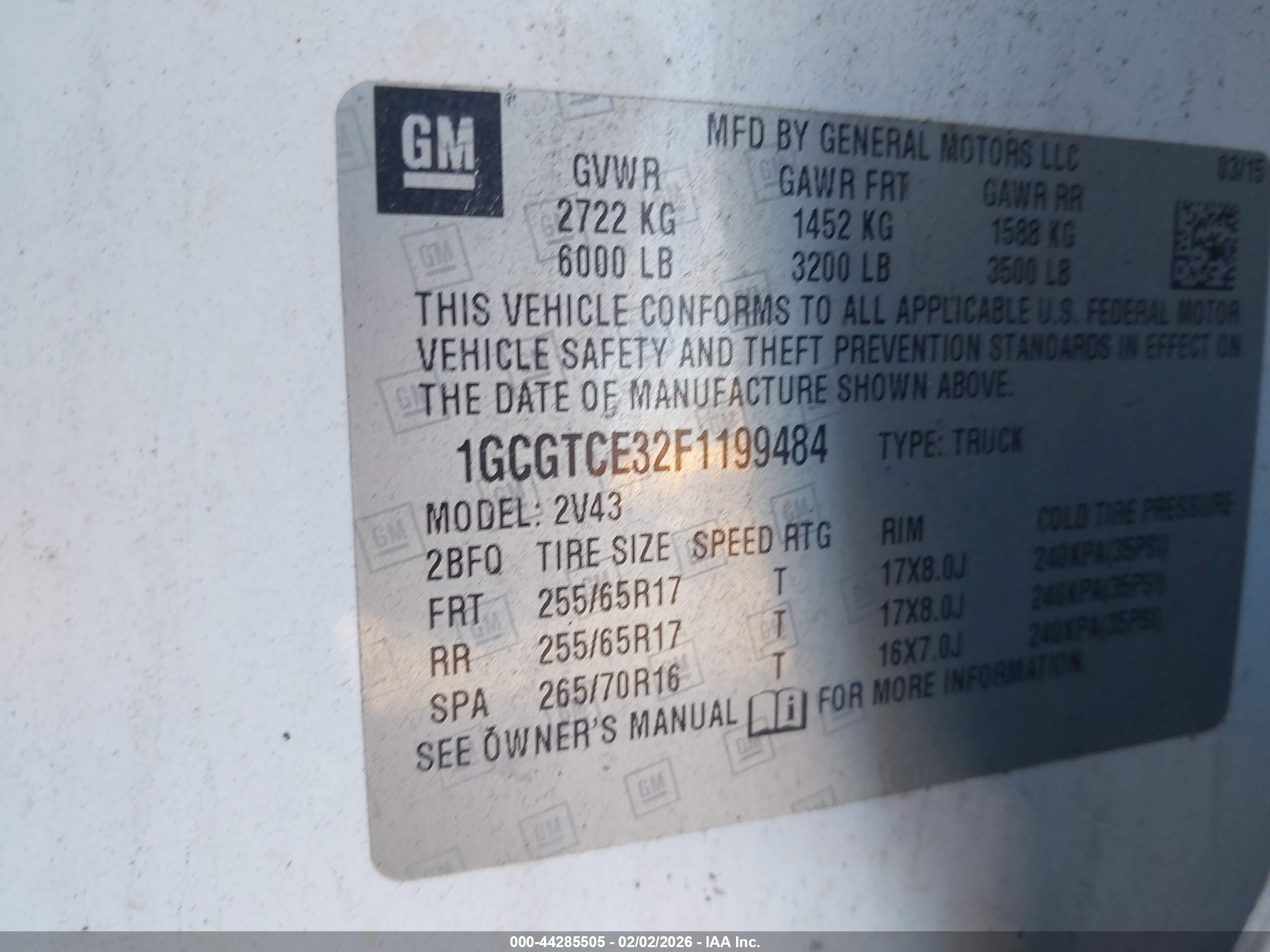 CHEVROLET COLORADO image 9