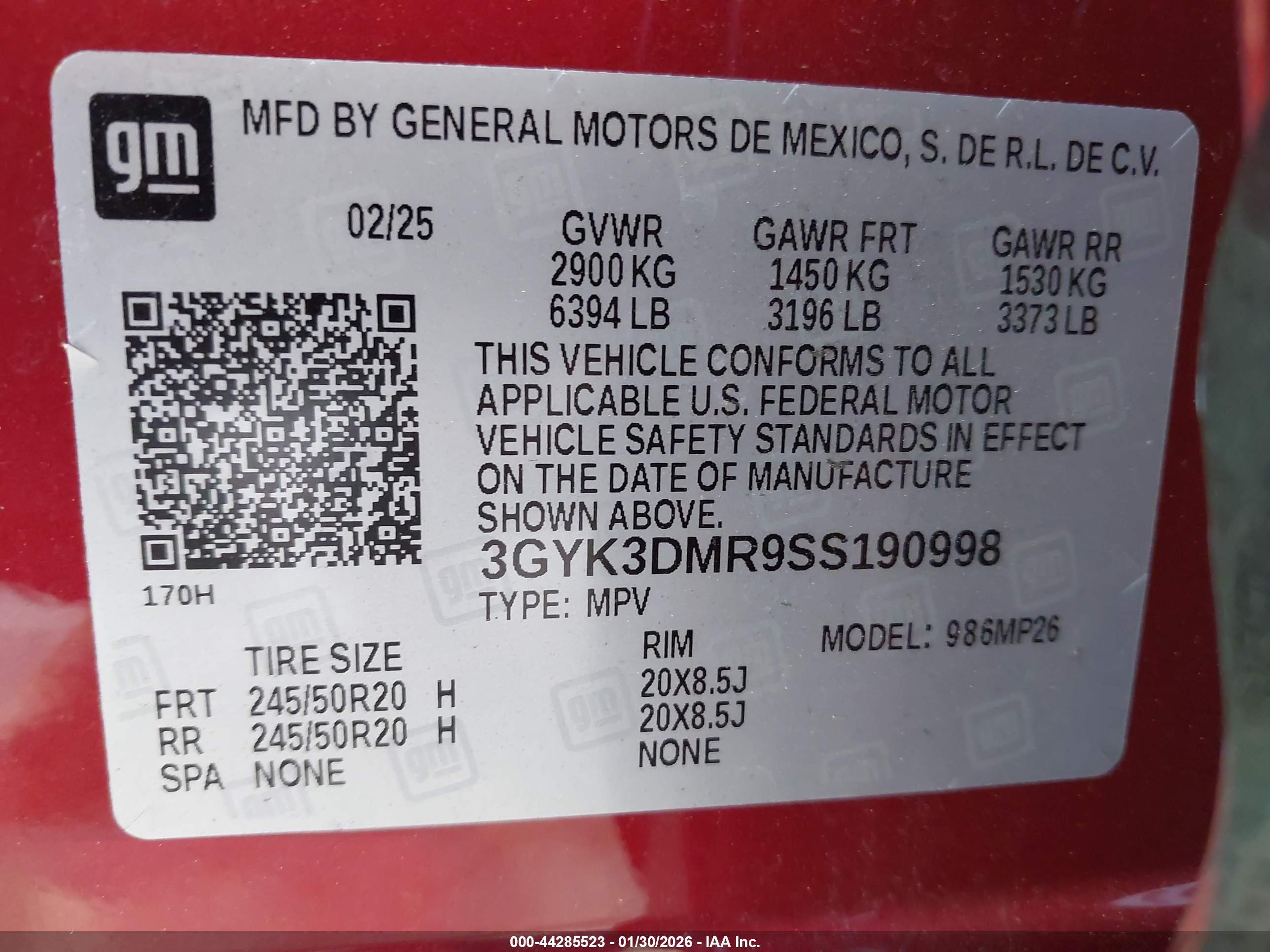 CADILLAC OPTIQ image 9